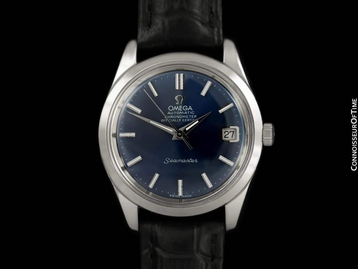1969 Omega Seamaster Chronometer Vintage Mens Cal. 564 Watch - Stainless Steel