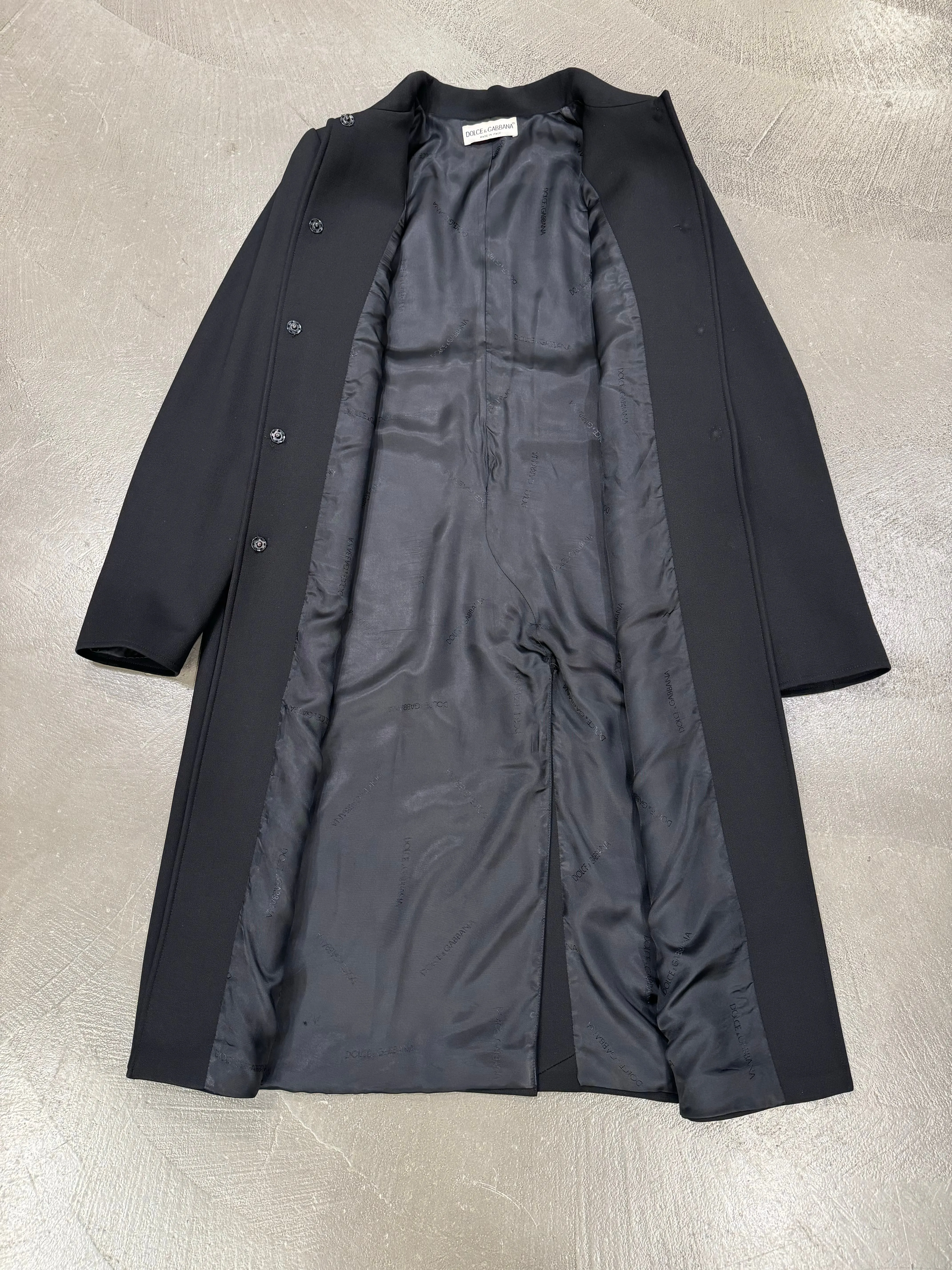 1990s Dolce & Gabbana wool coat