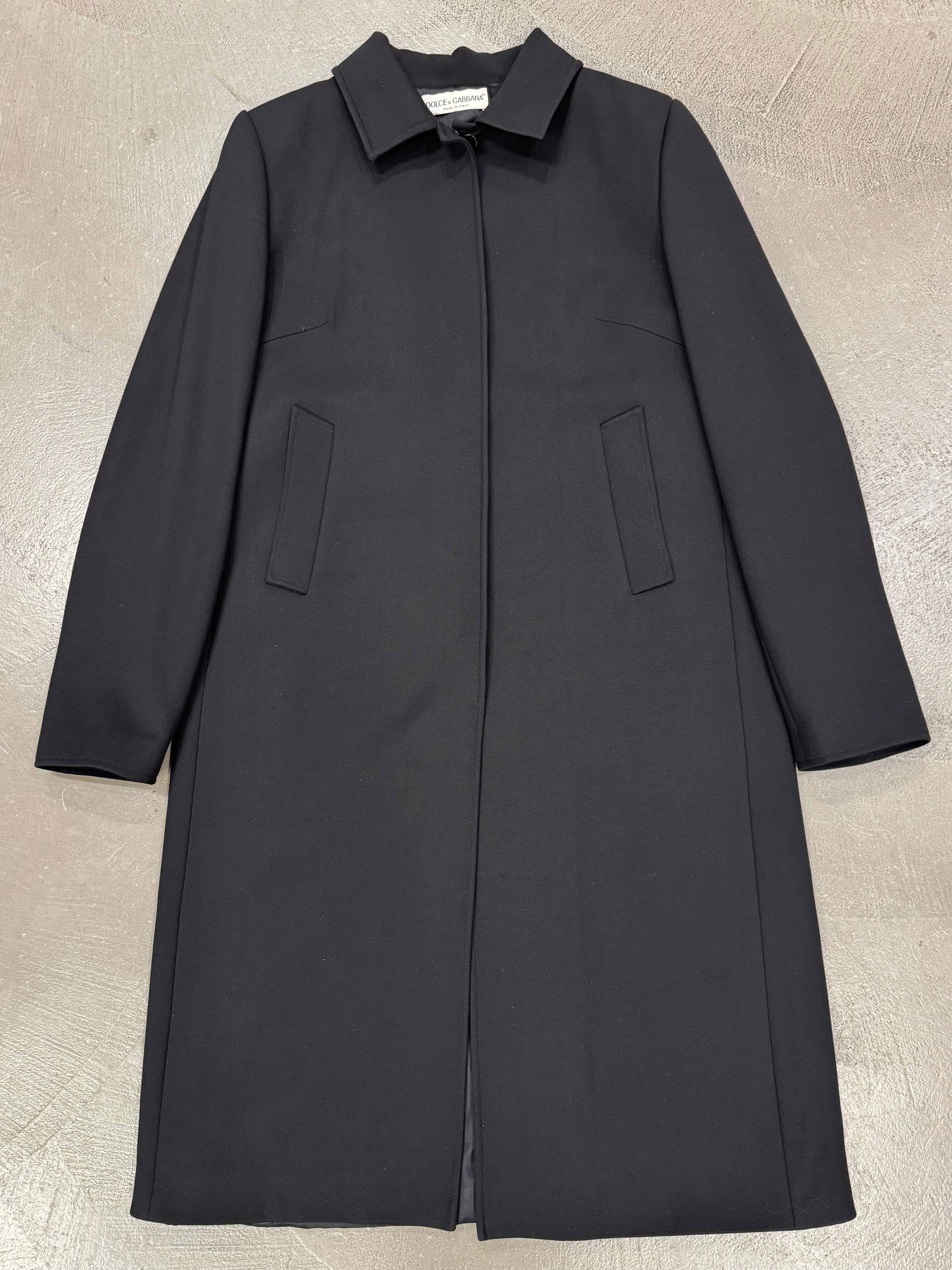 1990s Dolce & Gabbana wool coat
