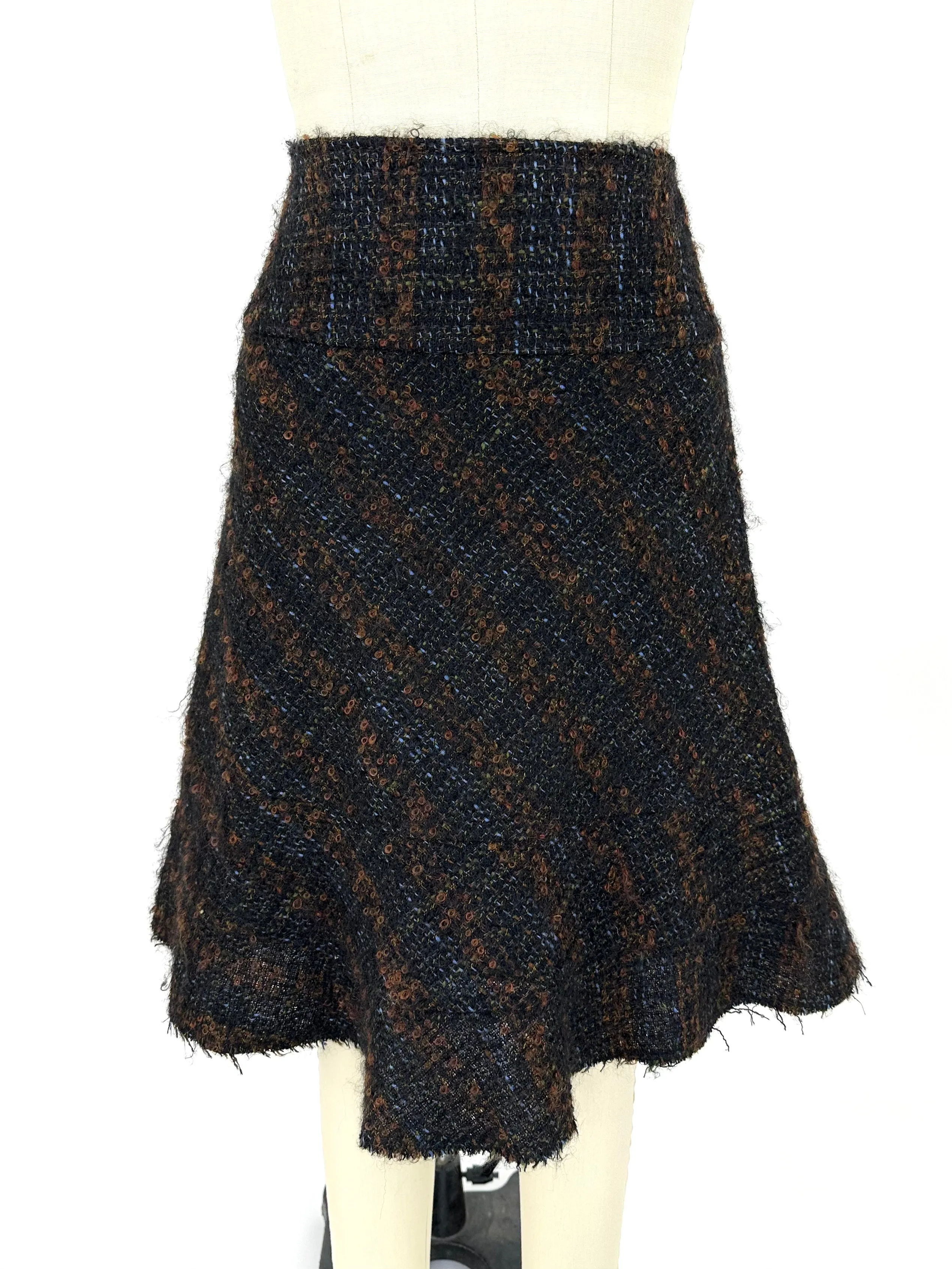 2005 Junya Watanabe Mohair Skirt Set