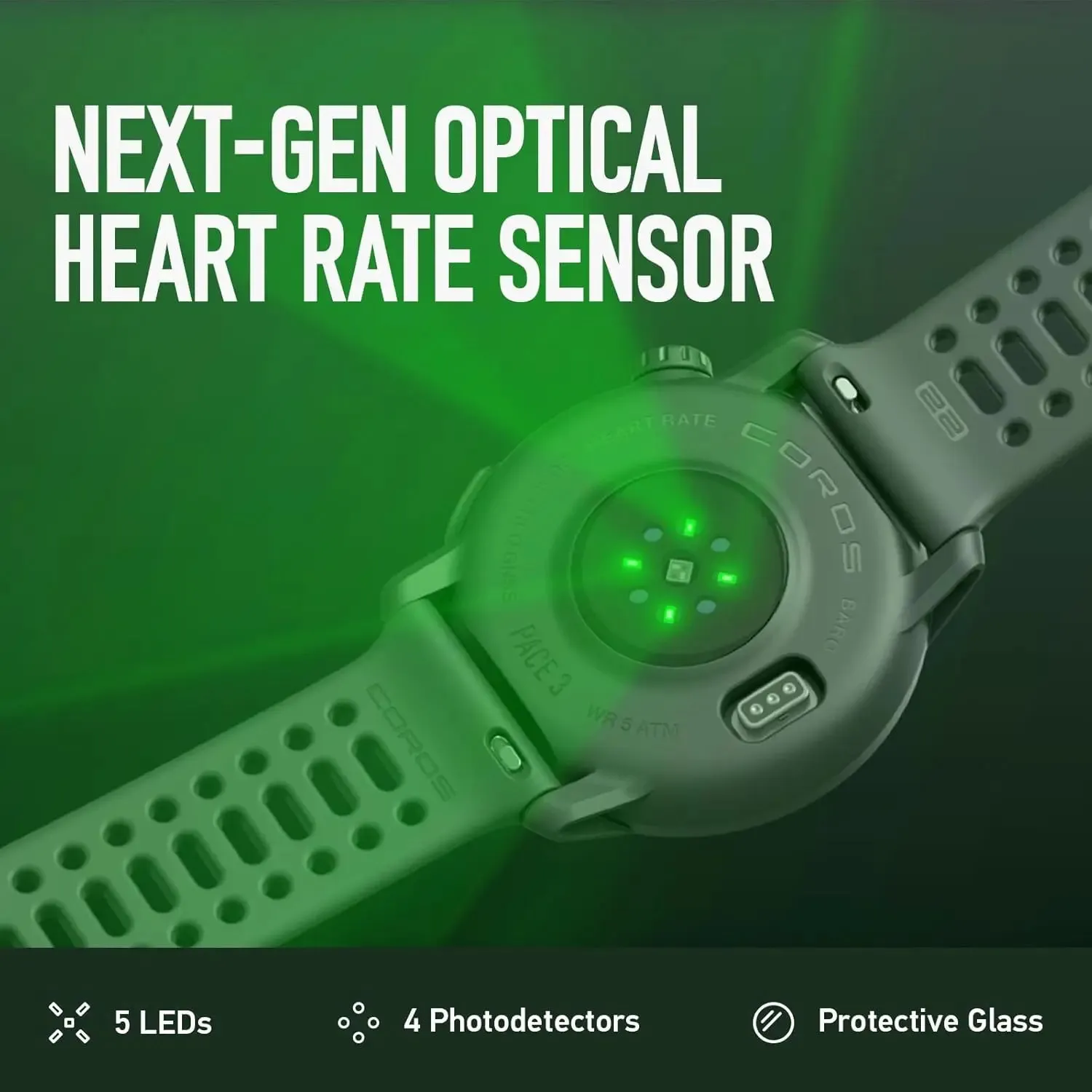 3 Sport Watch GPS, Lightweight and Comfort, 17 Days Battery Life, Dual-Frequency GPS, Heart Rate, Navigation