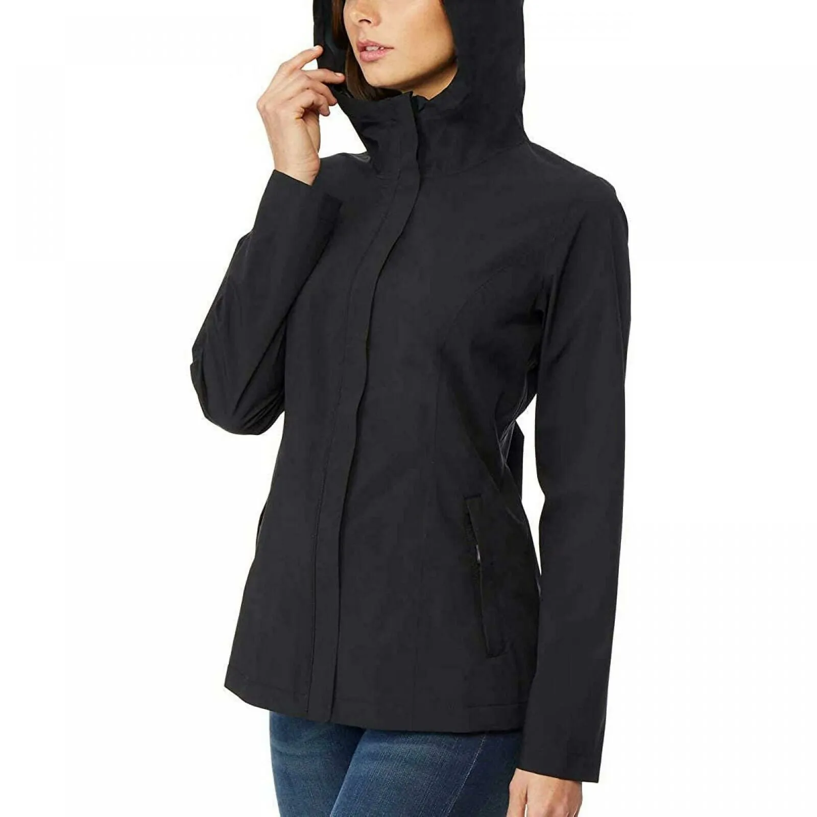 32 Degrees Cool Women's Waterproof Hooded Rain Jacket