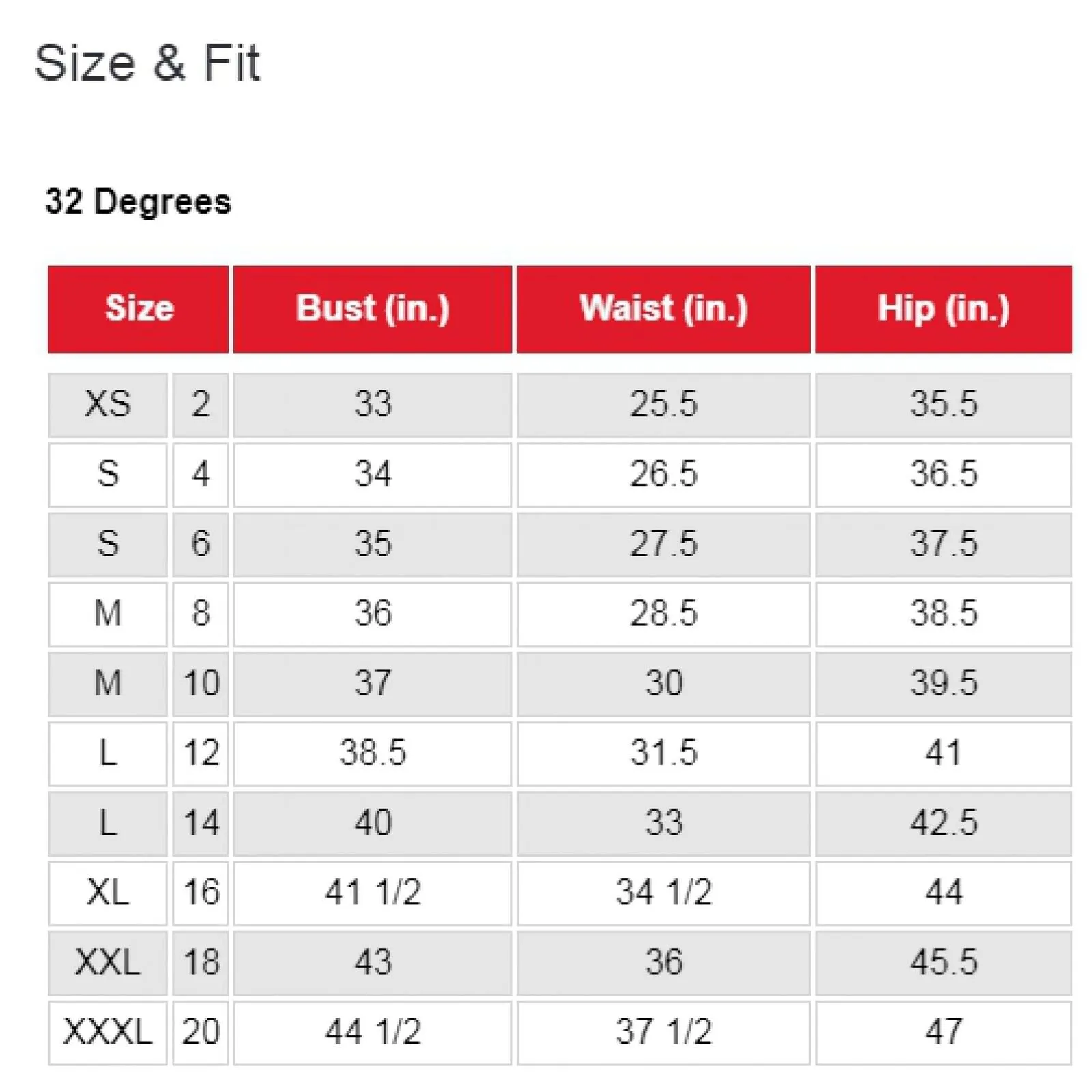 32 Degrees Cool Women's Waterproof Hooded Rain Jacket