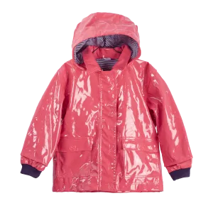 [3y] Petit Bateau Raincoat - Pink Gloss
