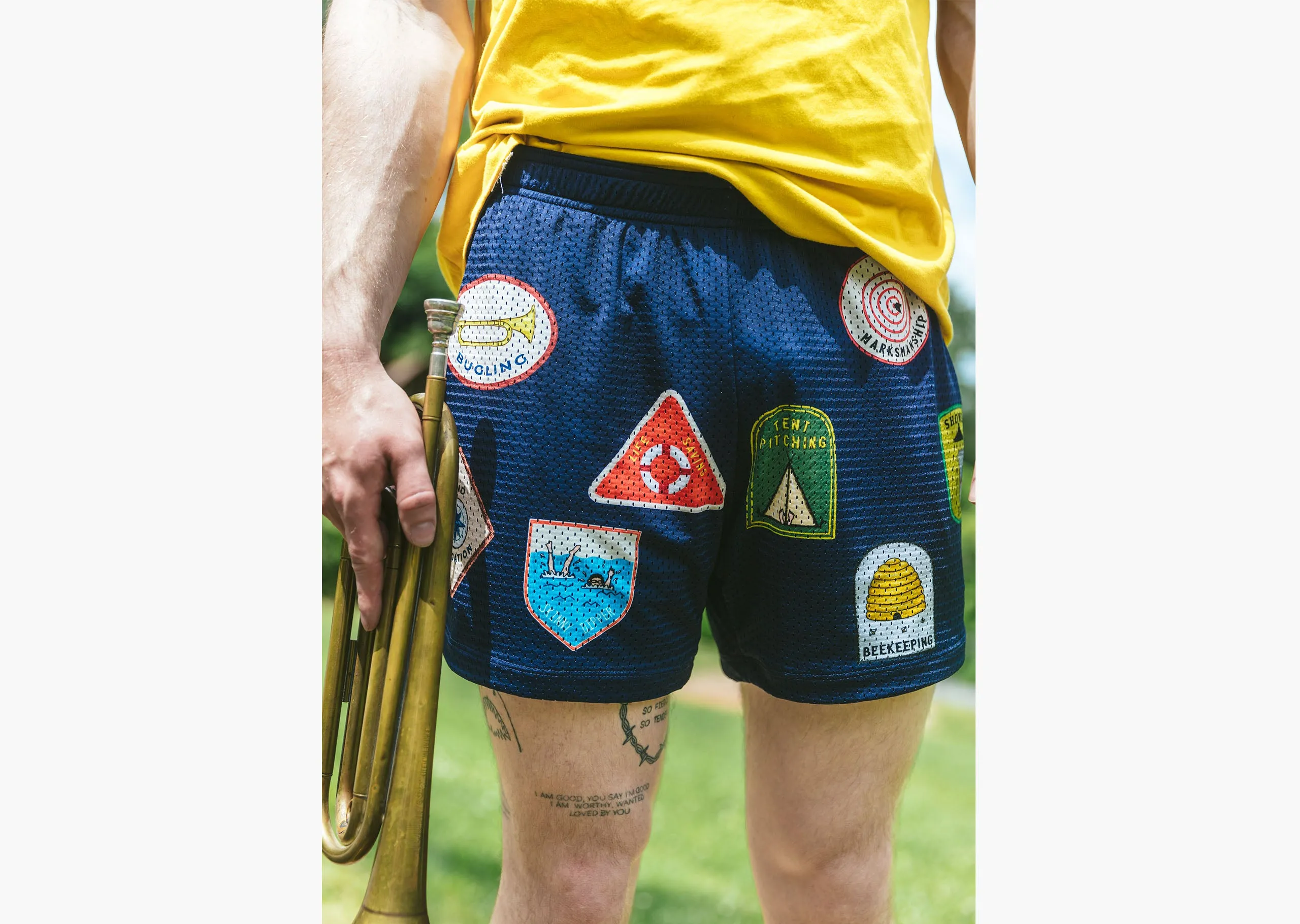 4" Pocket Lounge Short ~ Scout