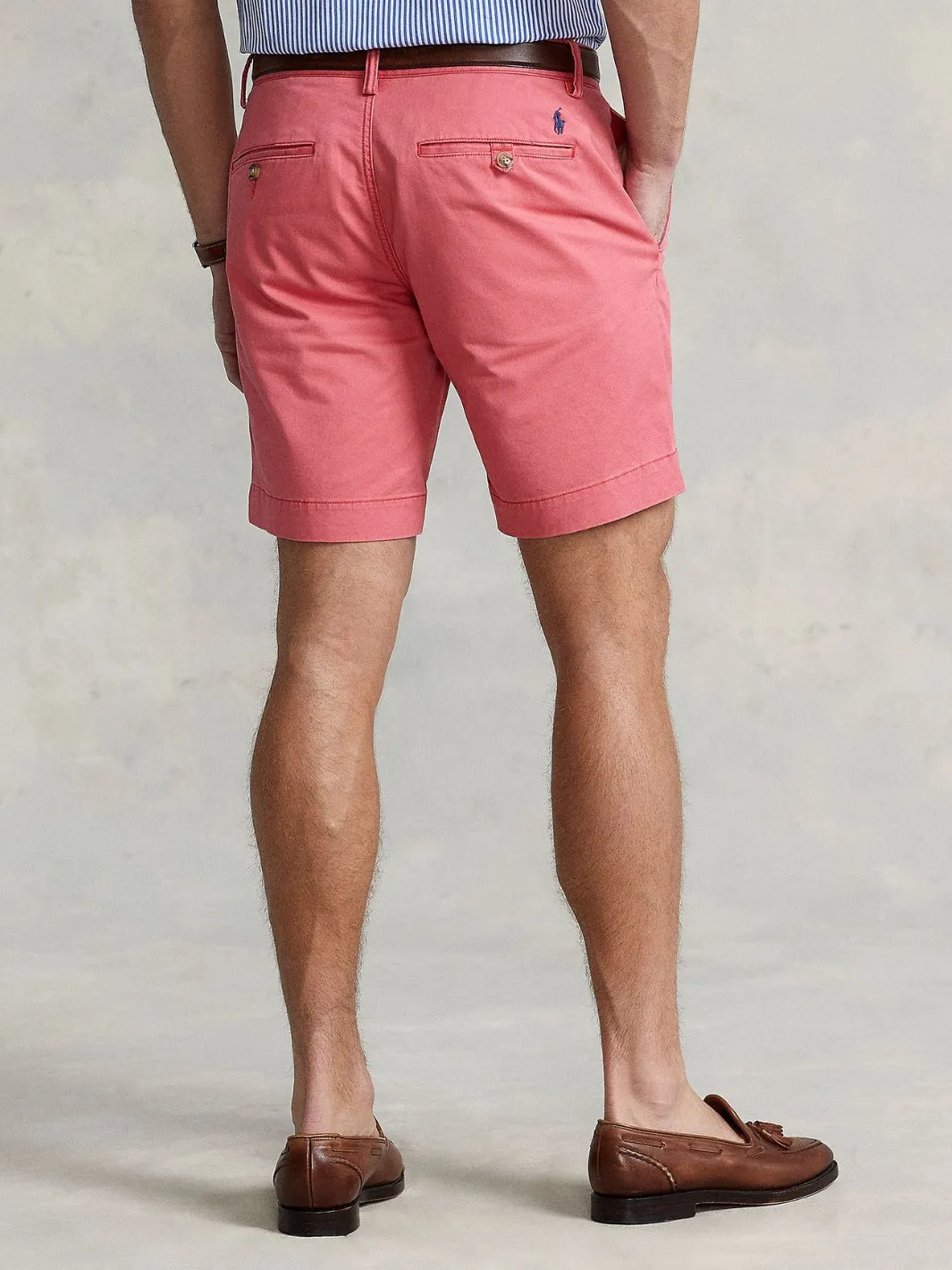 8-INCH STRETCH CHINO SHORT Rød