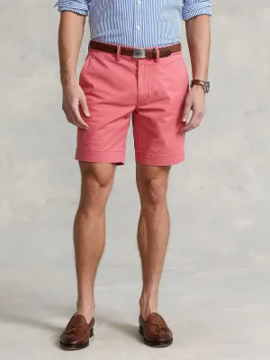 8-INCH STRETCH CHINO SHORT Rød