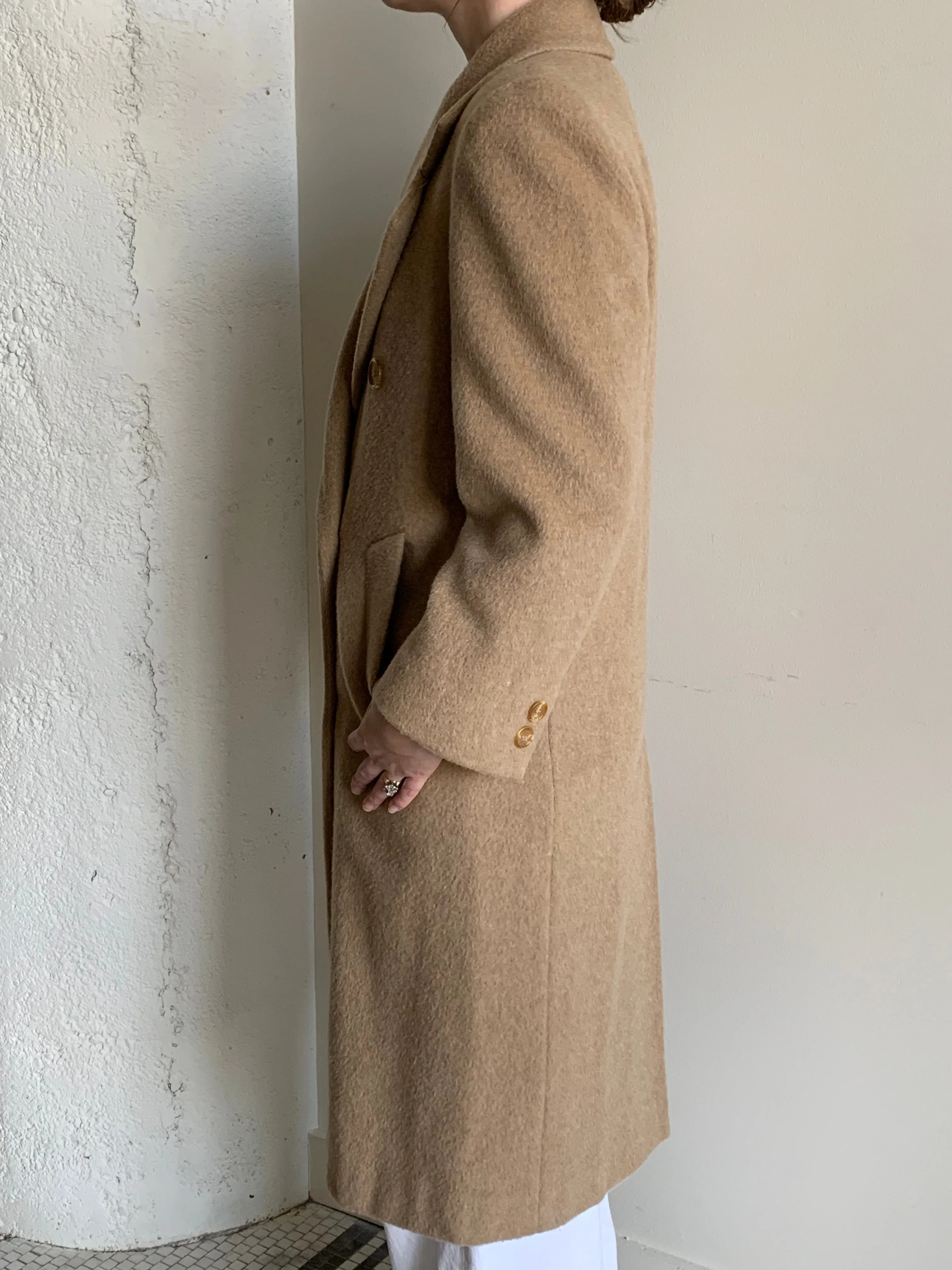 80s Jones New York wool coat