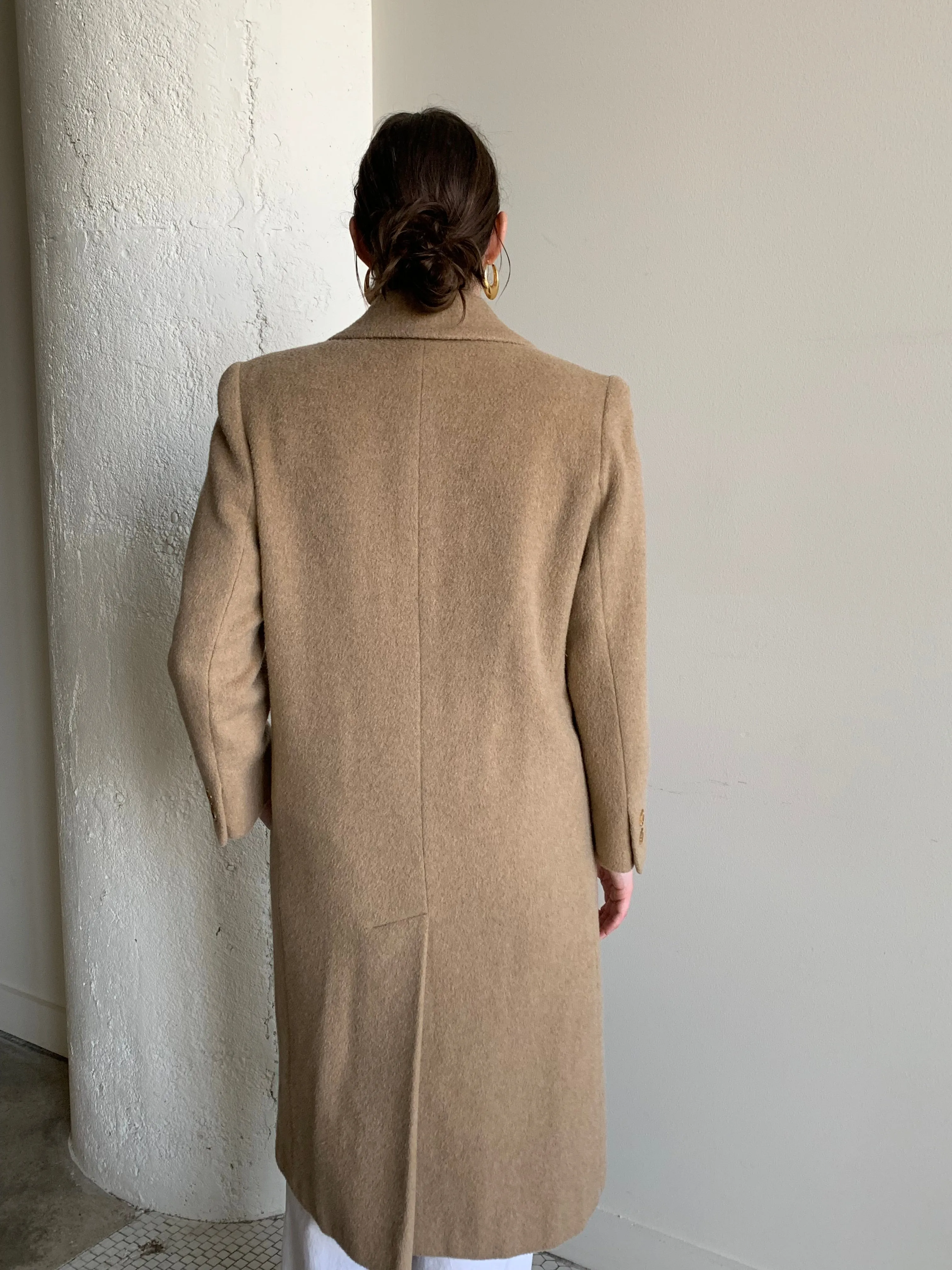 80s Jones New York wool coat