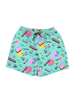 80s memphis swim shorts