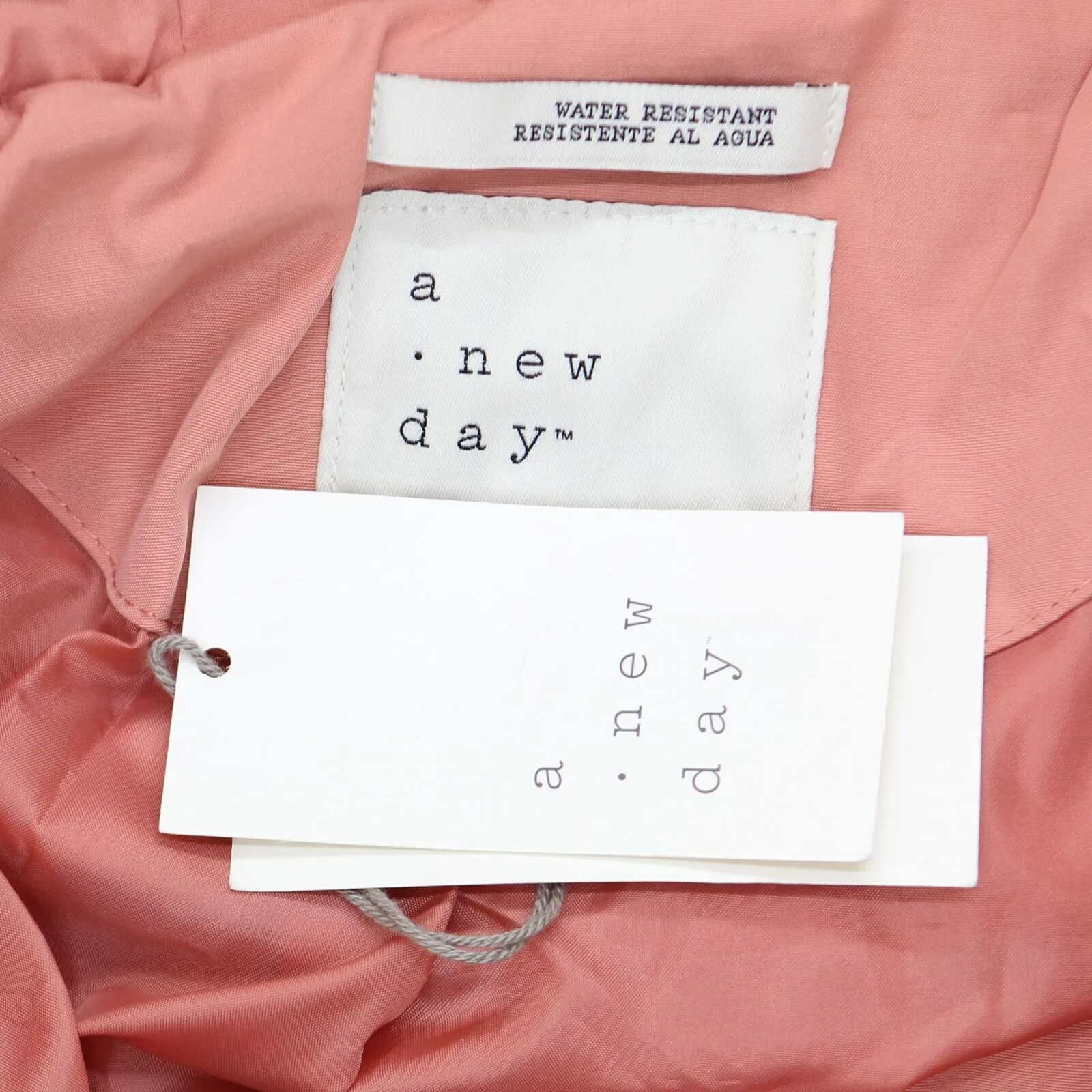 A New Day Women's Lined Water Resistant Rain Coat