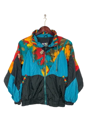 Abstract Art Patchwork Windbreaker (M/L)