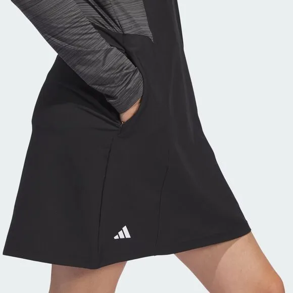Adidas Ultimate365 Long Sleeved Dress Black Golf Women's Medium IP4303 NEW