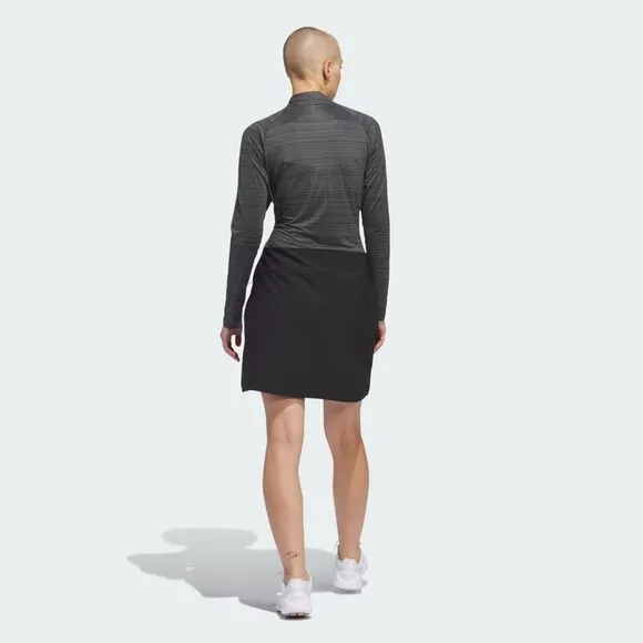 Adidas Ultimate365 Long Sleeved Dress Black Golf Women's Medium IP4303 NEW