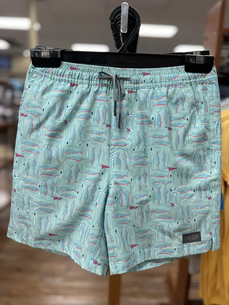 Aftco Youth Strike Swim Shorts