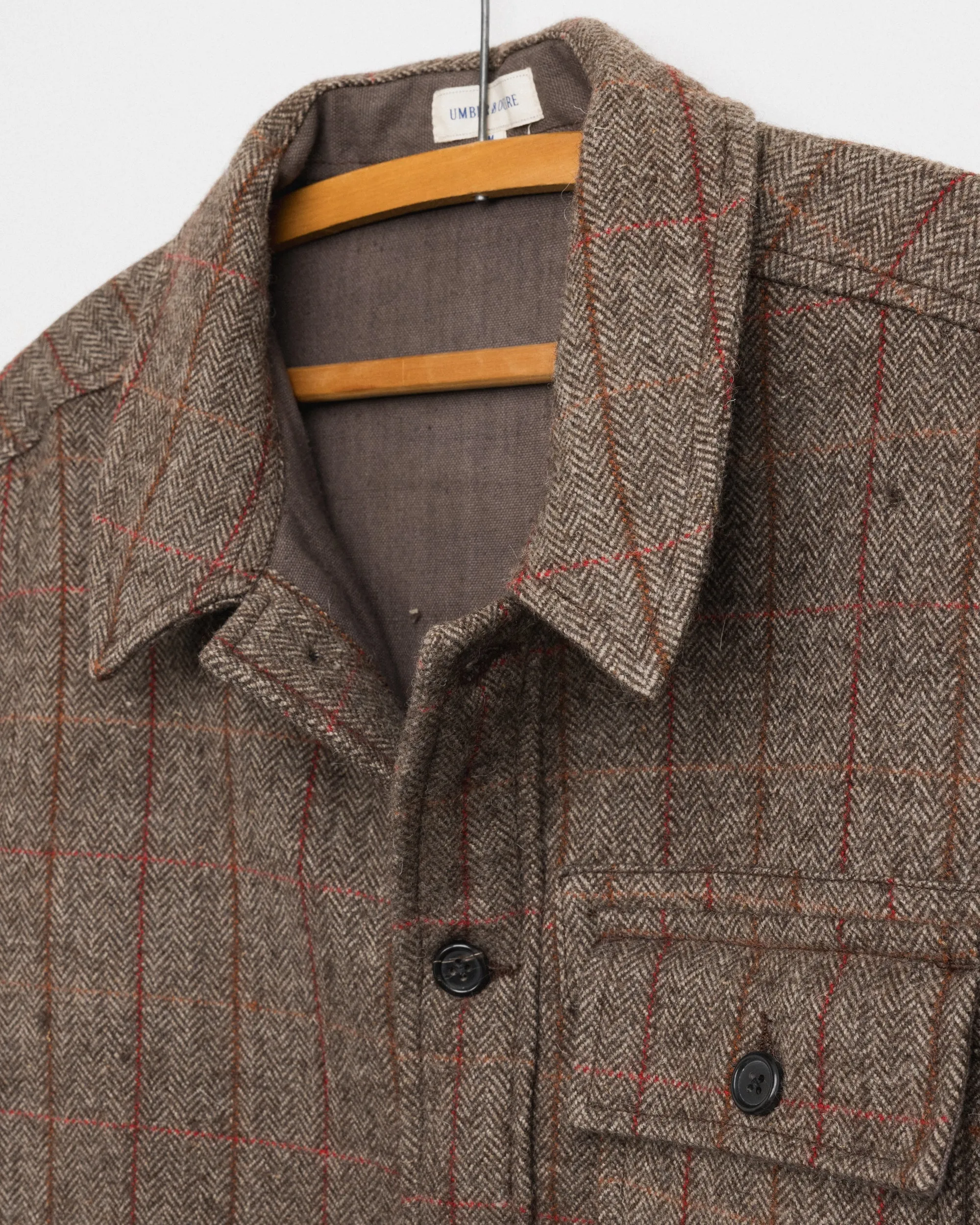 Akash Chore Coat in Camel Plaid