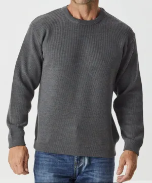 Aklanda Fishermans Rib Crew Pullover