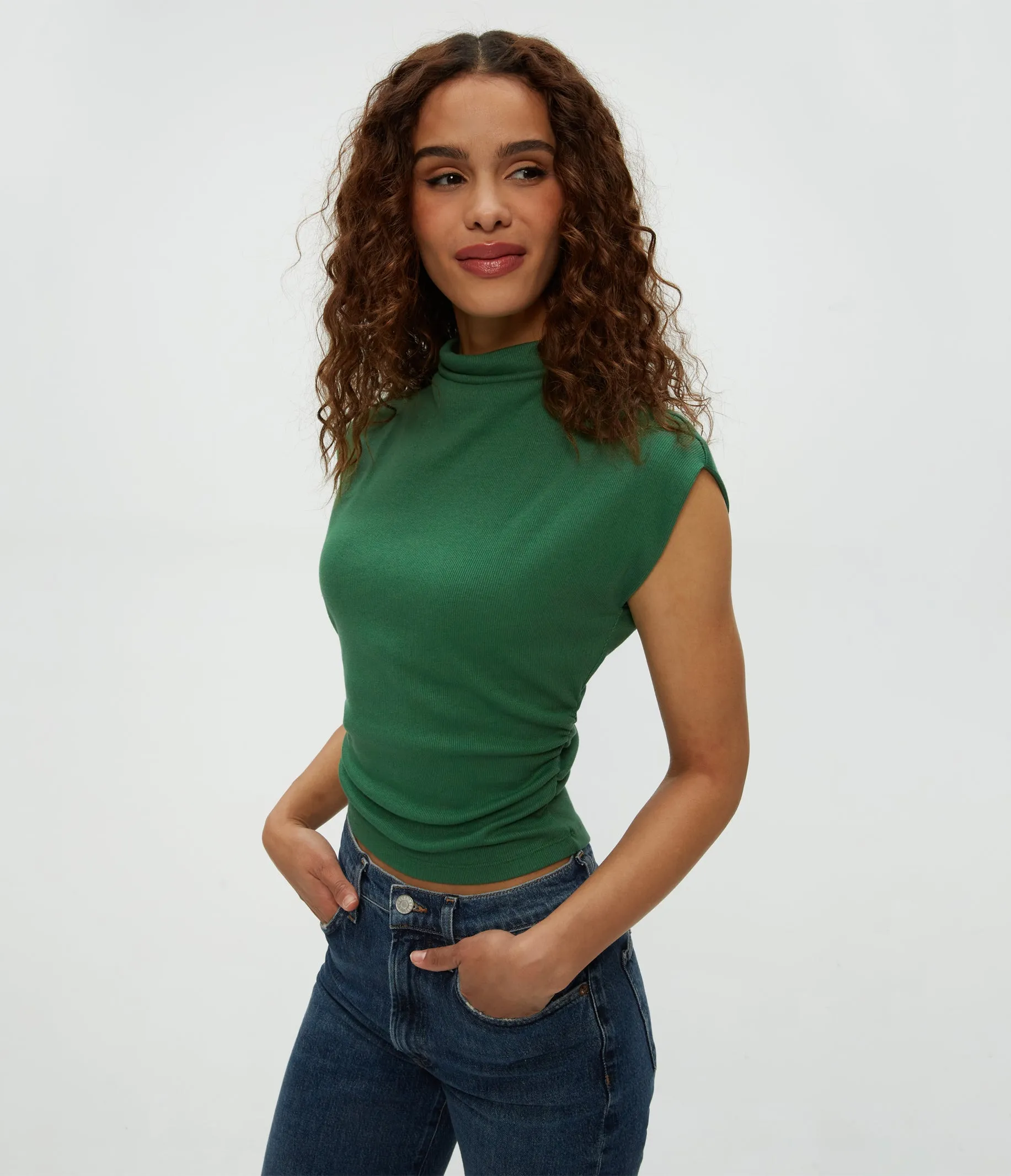 Amara Power Shoulder Tee