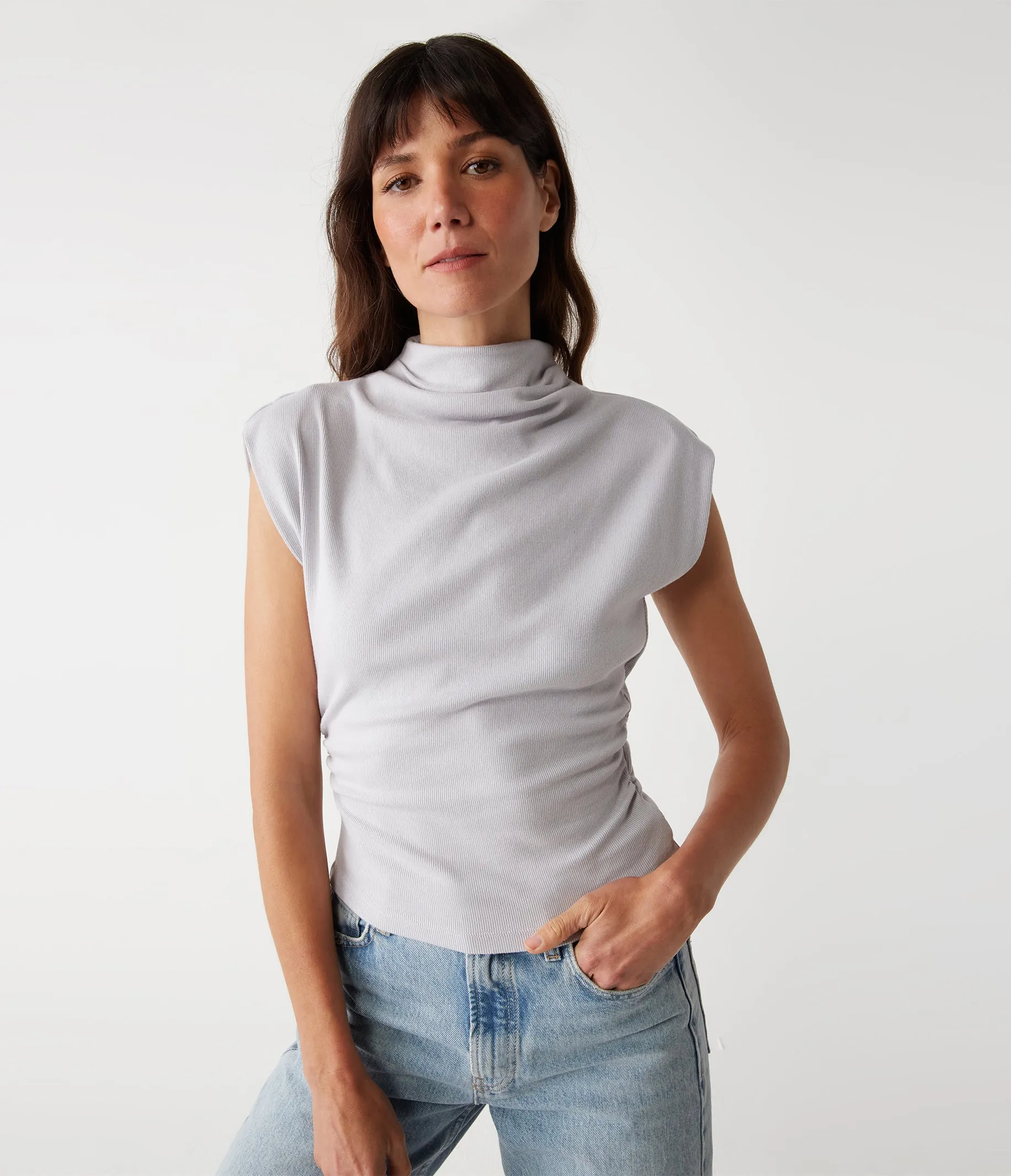 Amara Power Shoulder Tee