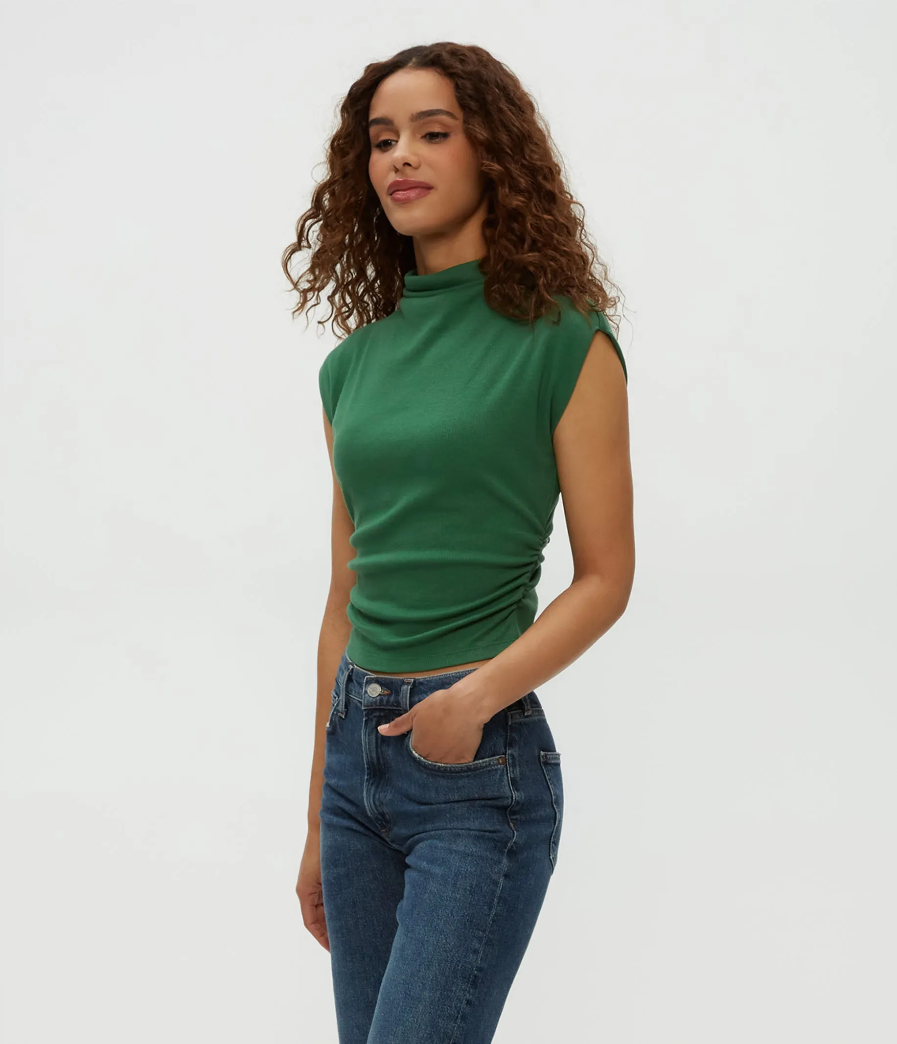 Amara Power Shoulder Tee