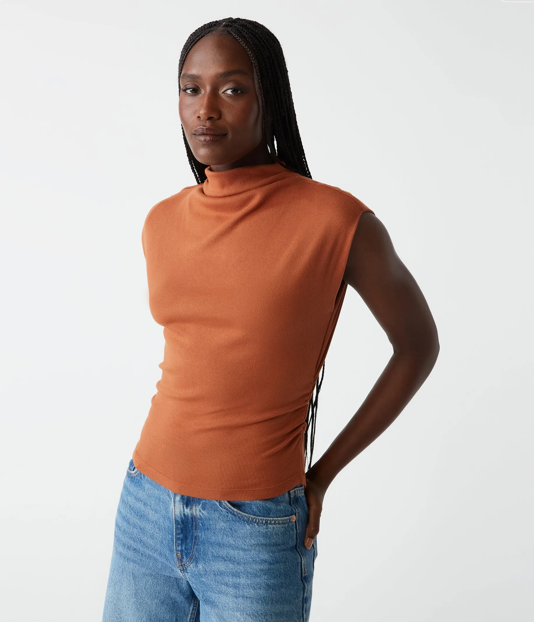 Amara Power Shoulder Tee