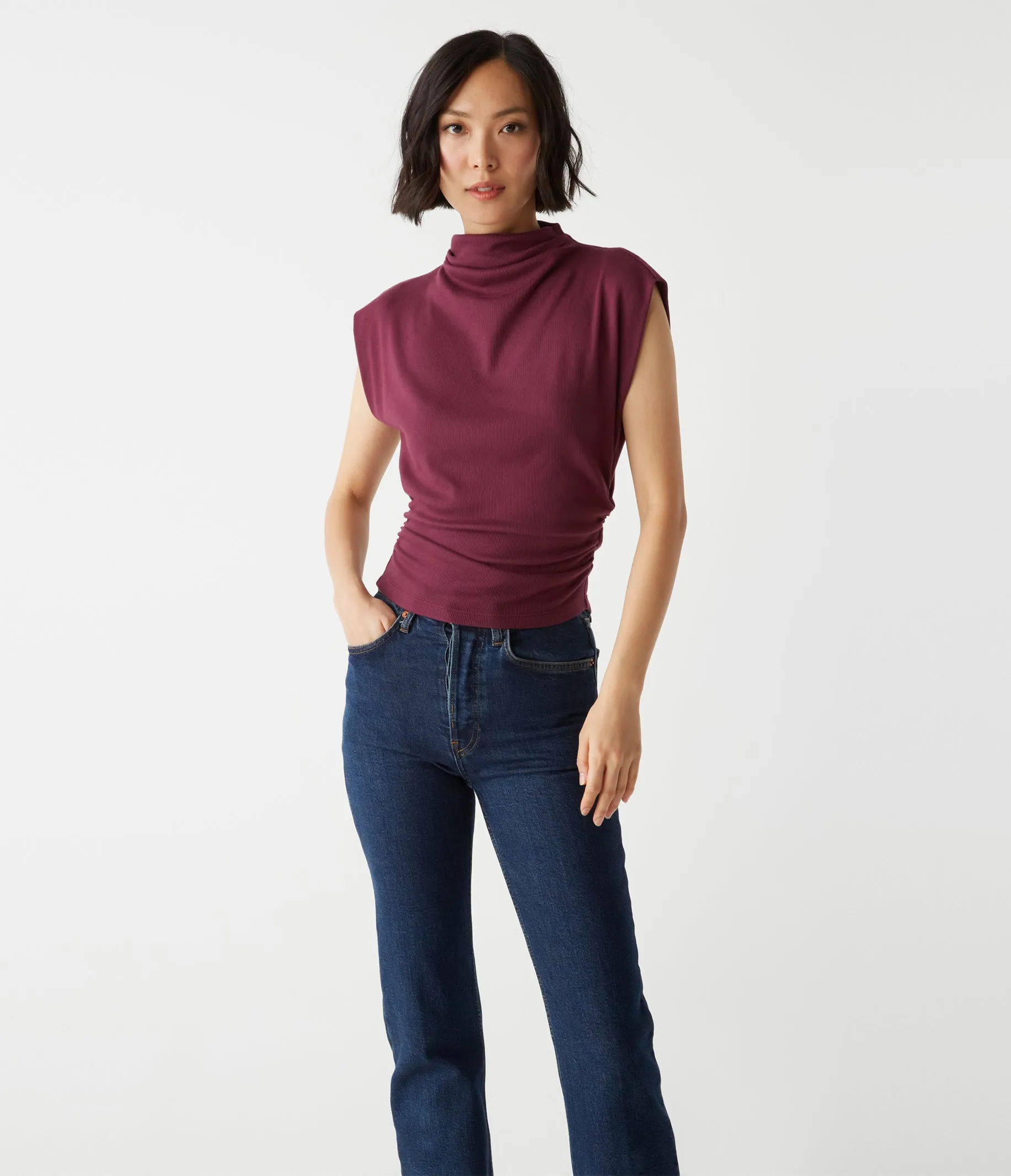 Amara Power Shoulder Tee