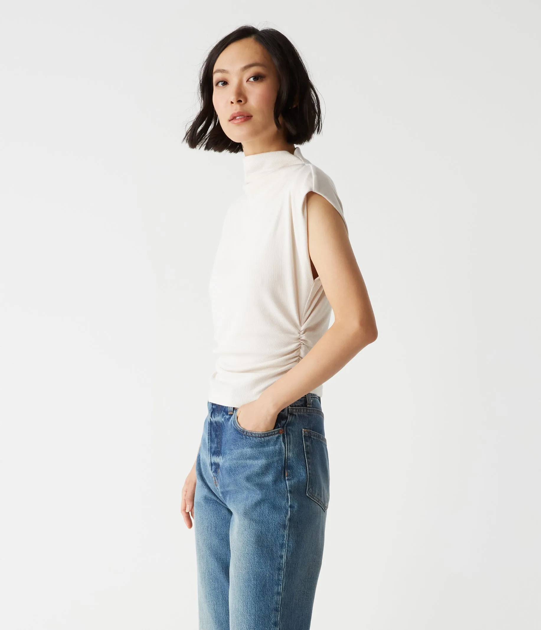 Amara Power Shoulder Tee