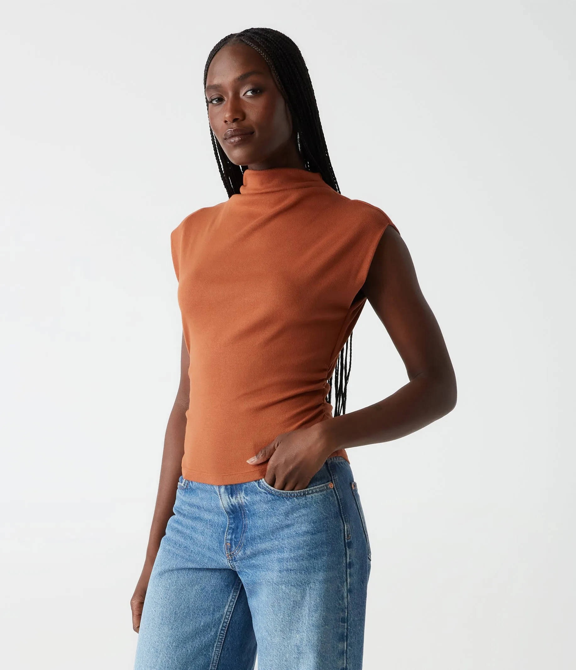 Amara Power Shoulder Tee