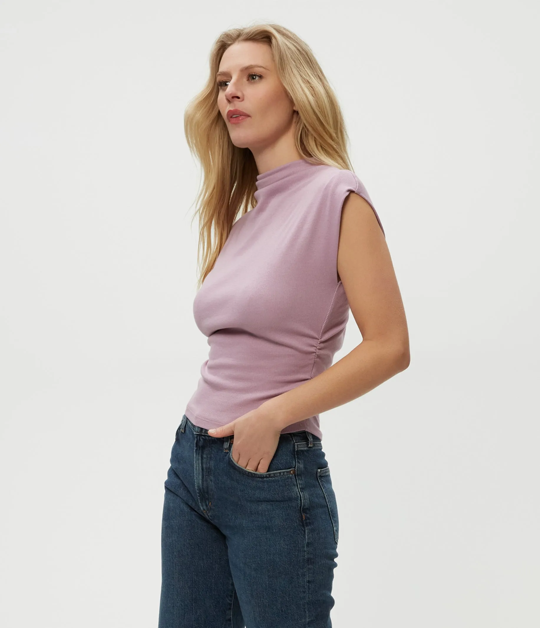 Amara Power Shoulder Tee