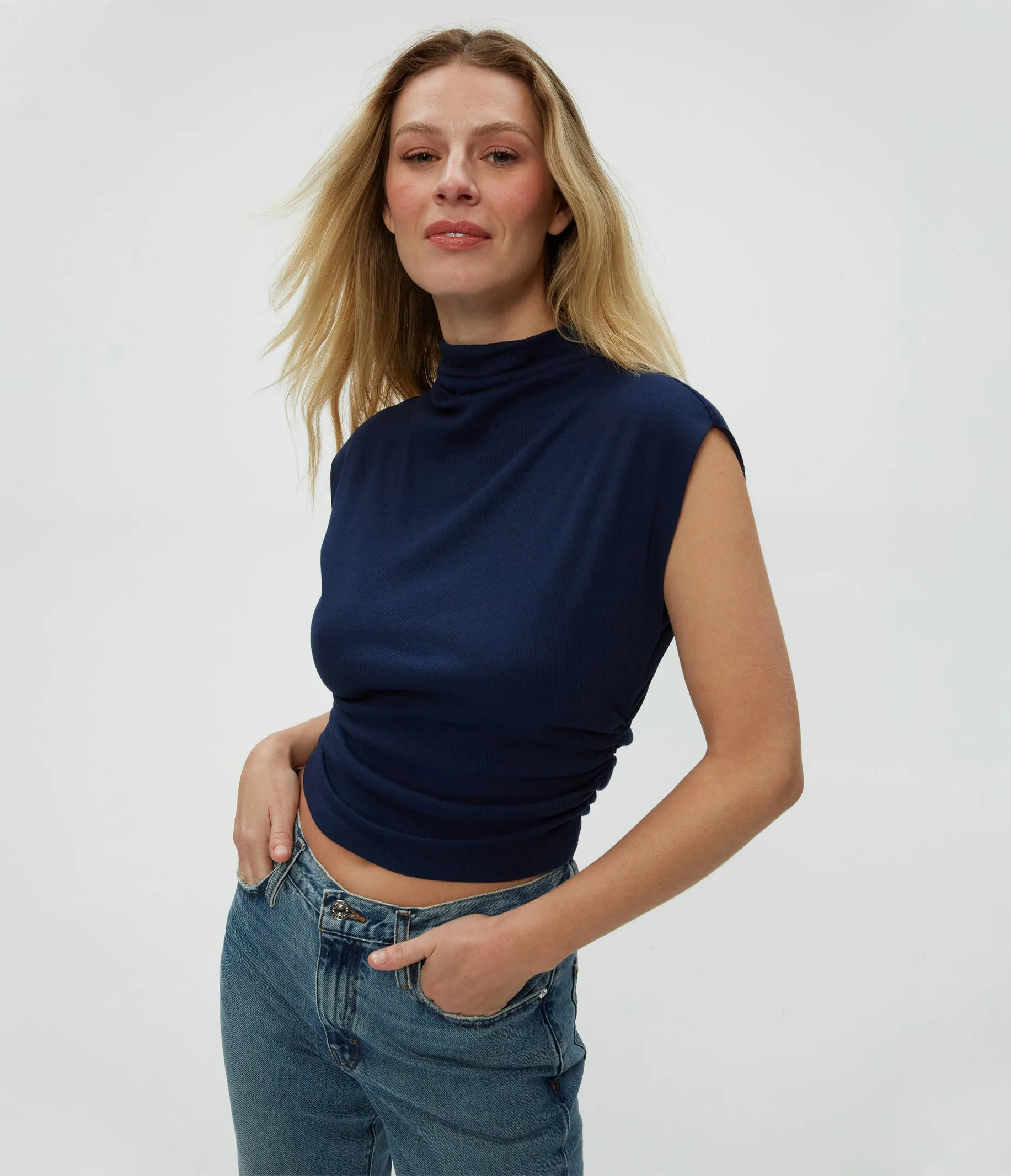 Amara Power Shoulder Tee