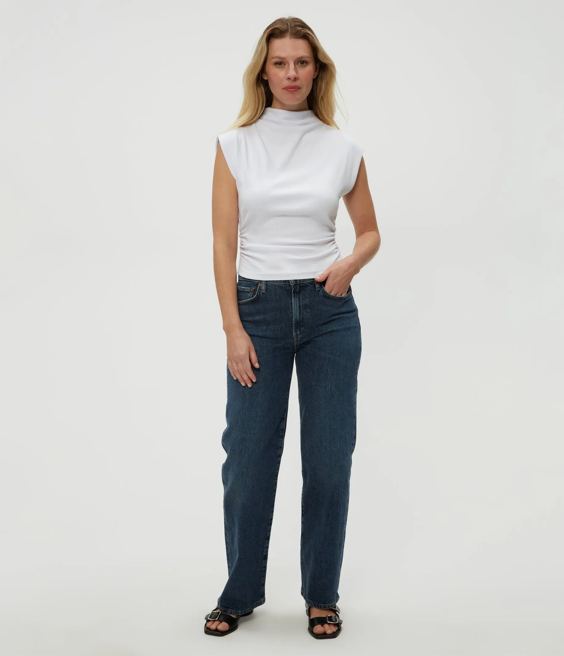 Amara Power Shoulder Tee