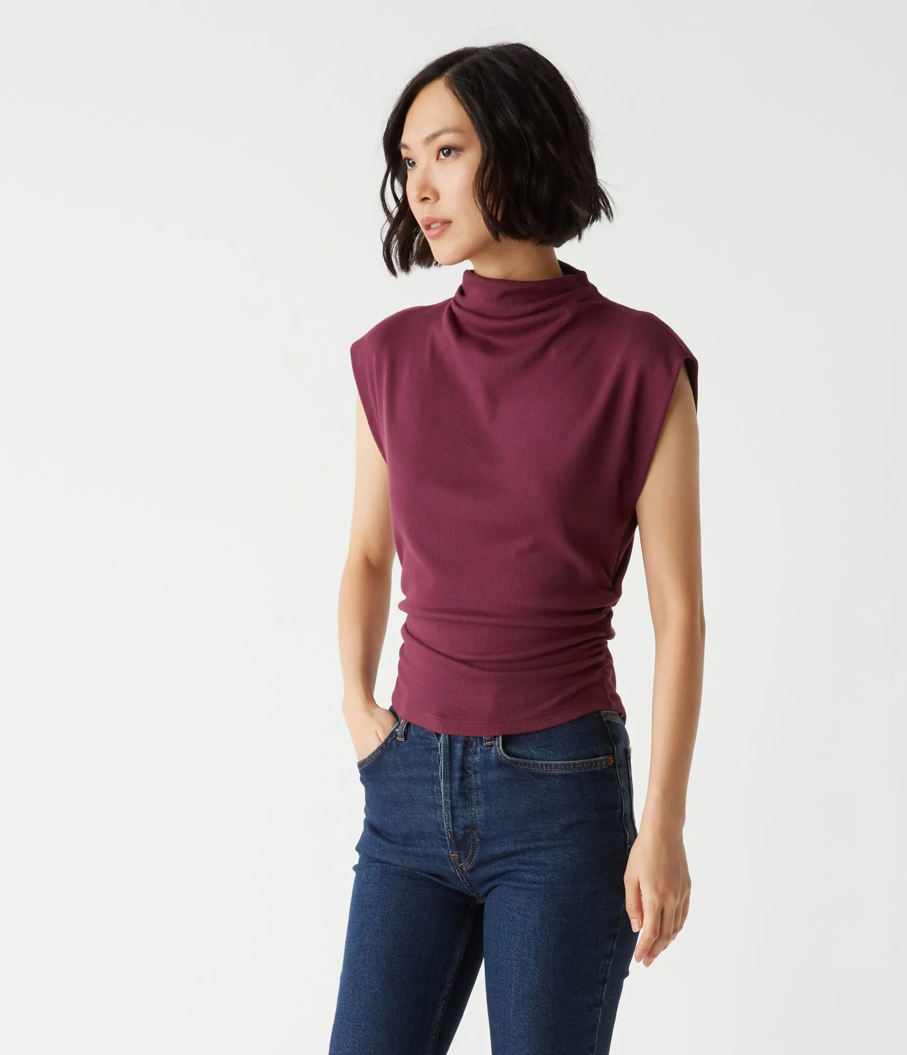 Amara Power Shoulder Tee