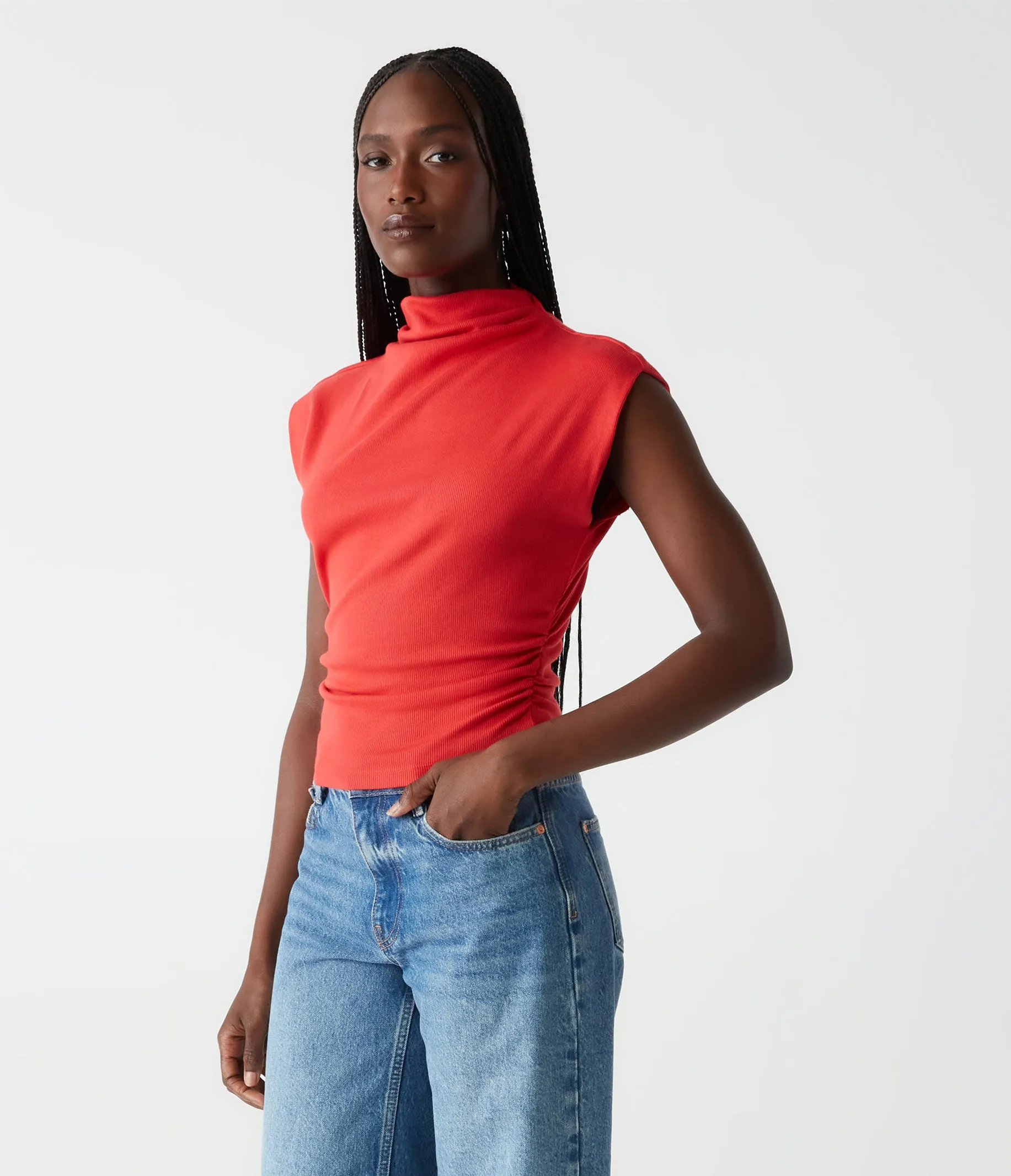Amara Power Shoulder Tee