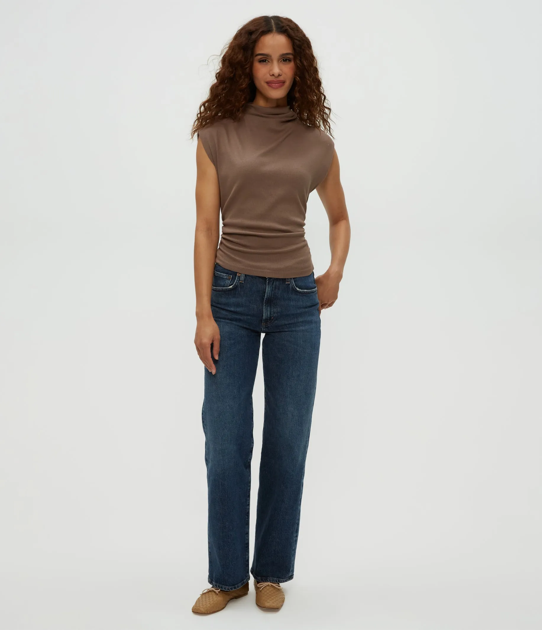 Amara Power Shoulder Tee