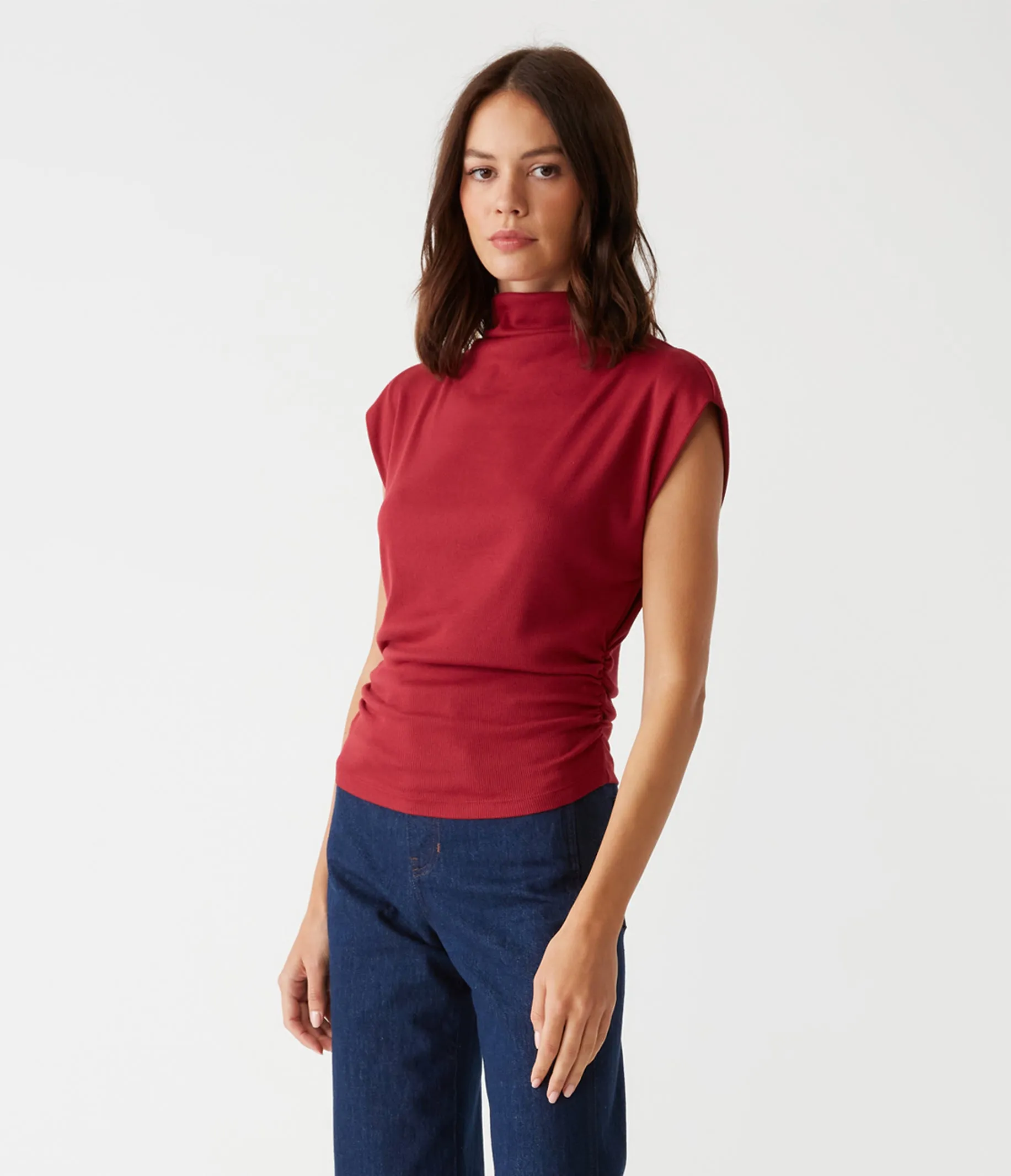 Amara Power Shoulder Tee