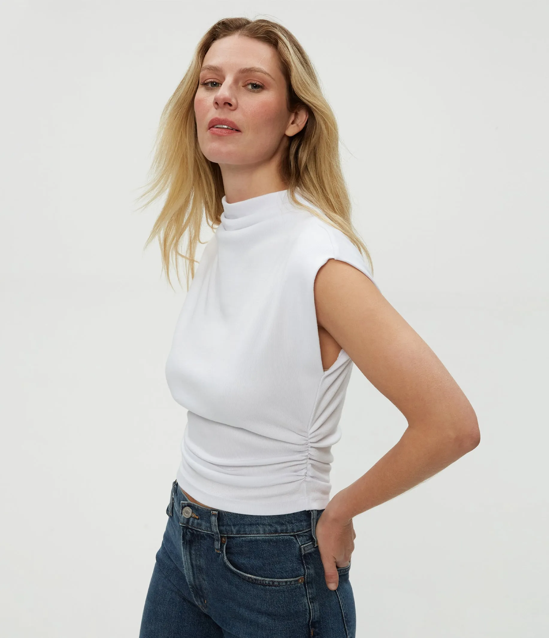 Amara Power Shoulder Tee