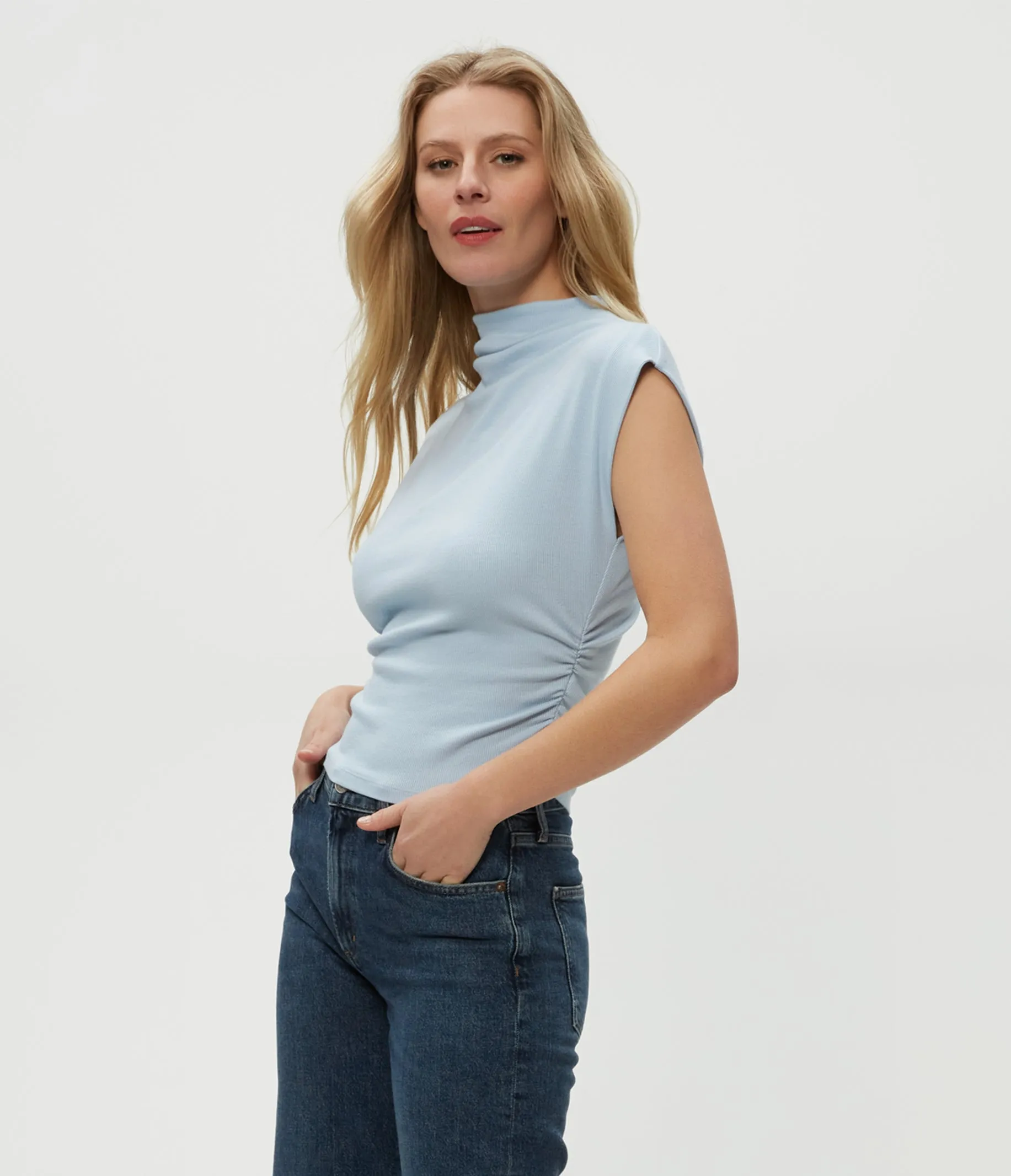 Amara Power Shoulder Tee