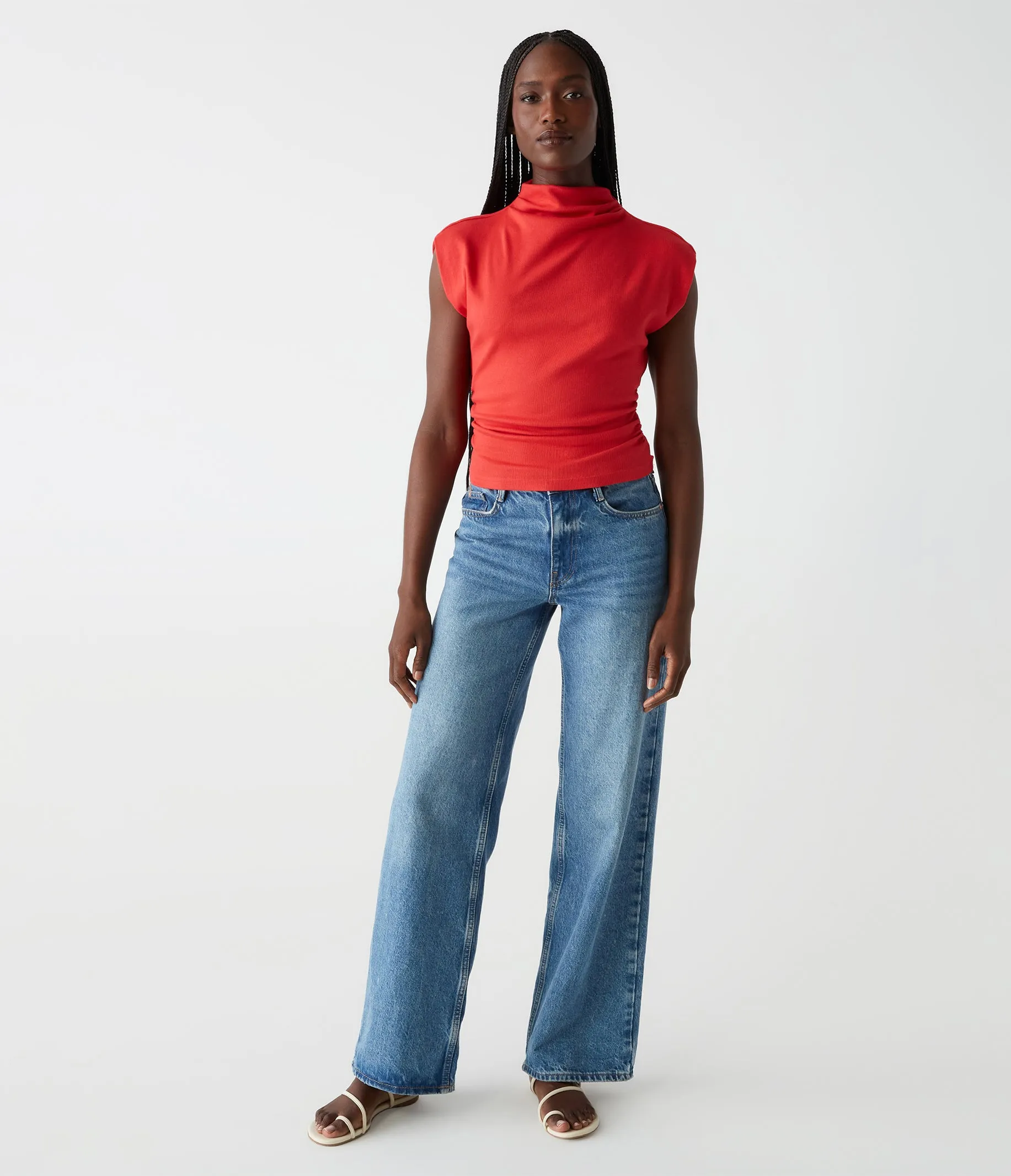 Amara Power Shoulder Tee