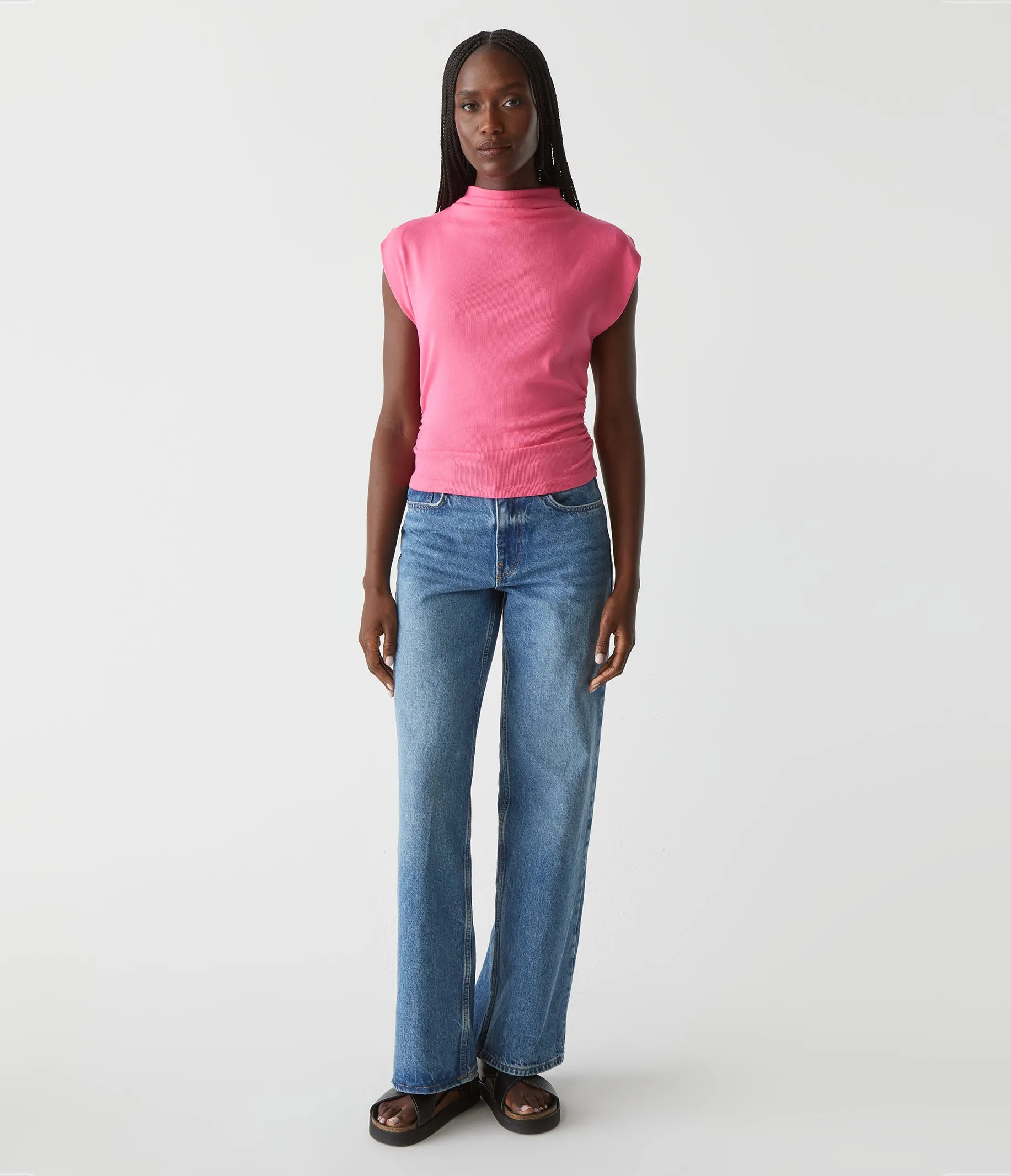 Amara Power Shoulder Tee