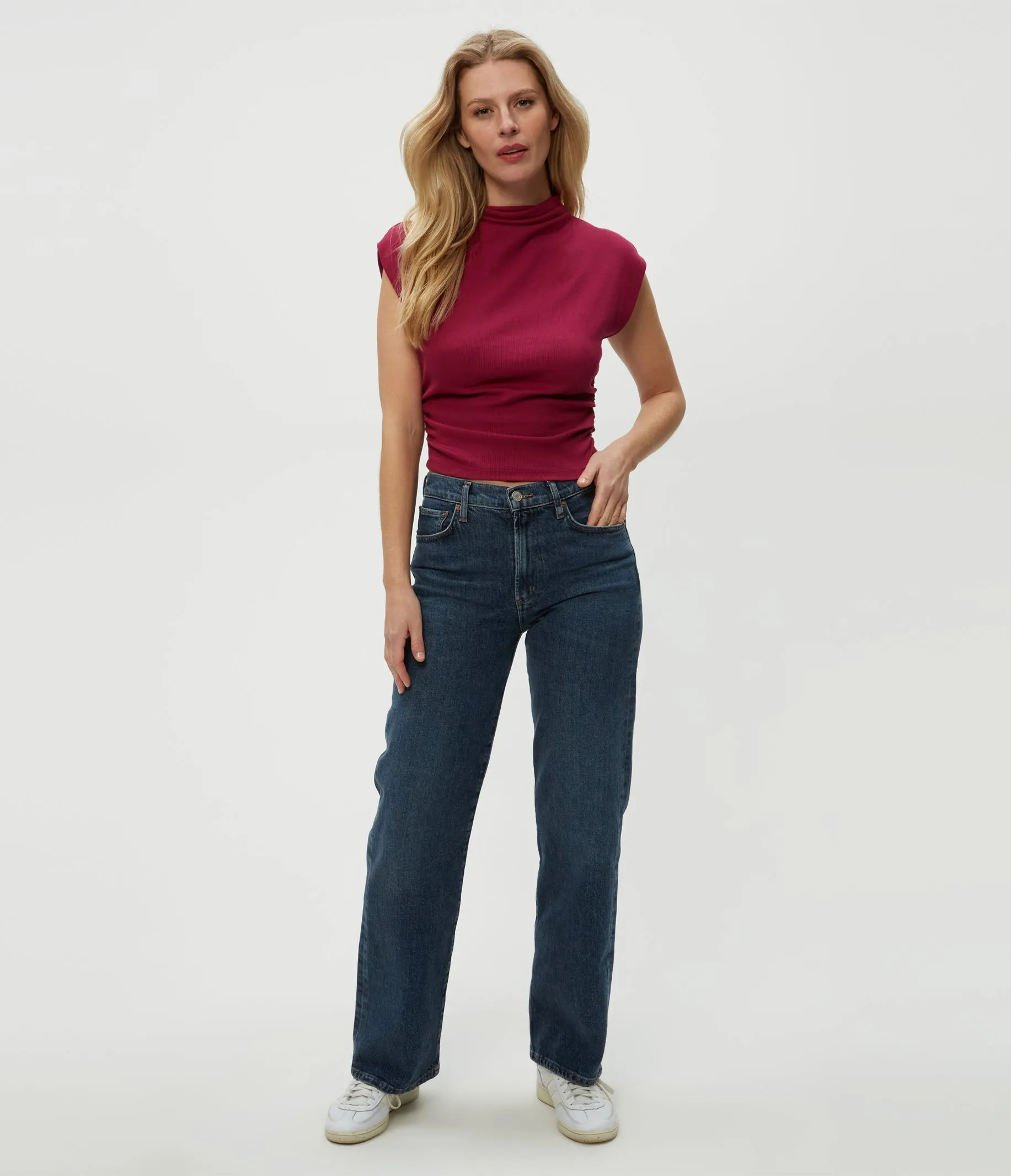 Amara Power Shoulder Tee
