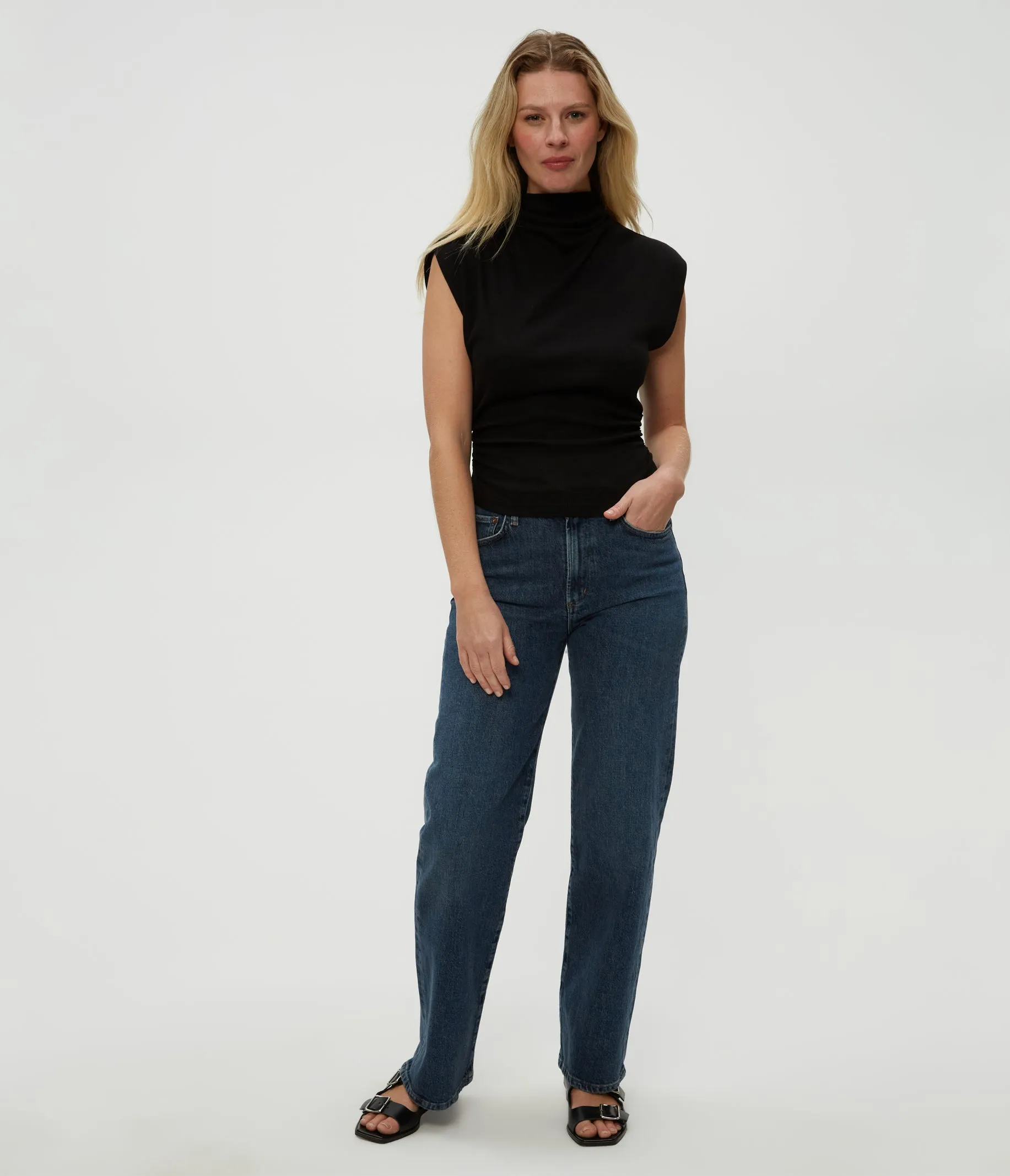 Amara Power Shoulder Tee