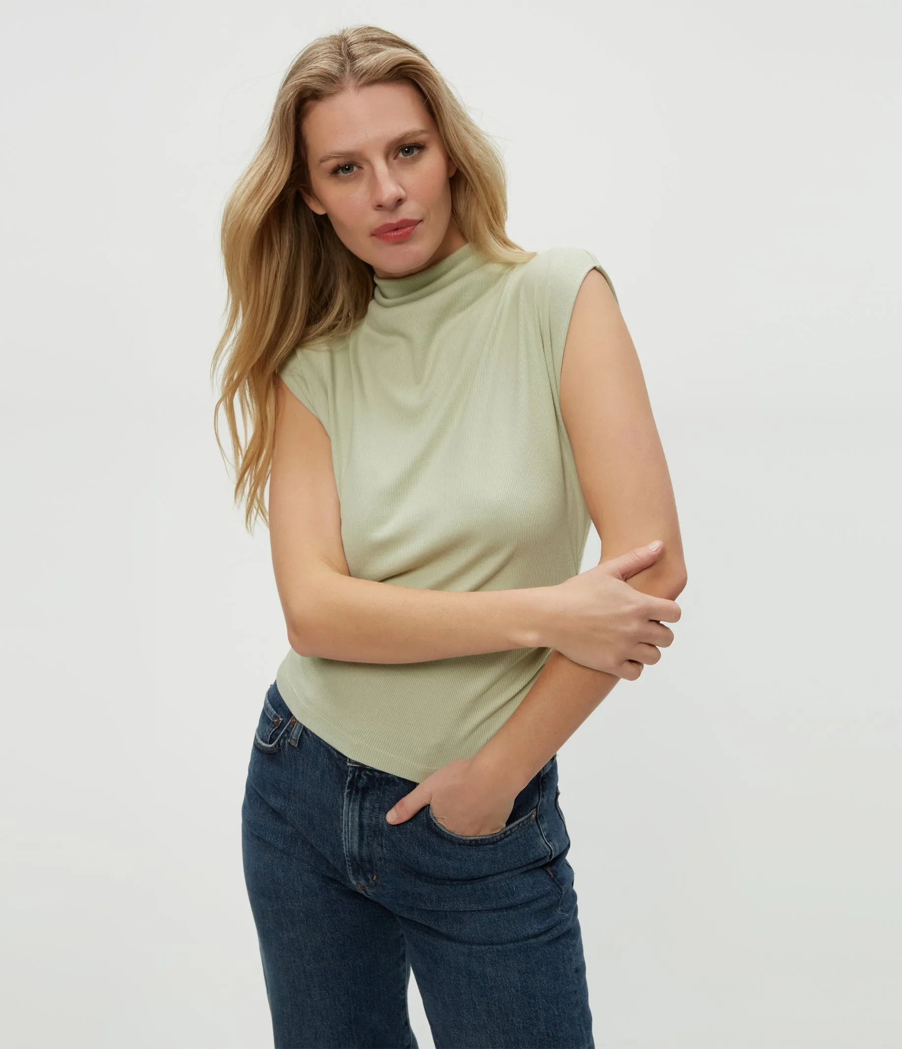 Amara Power Shoulder Tee
