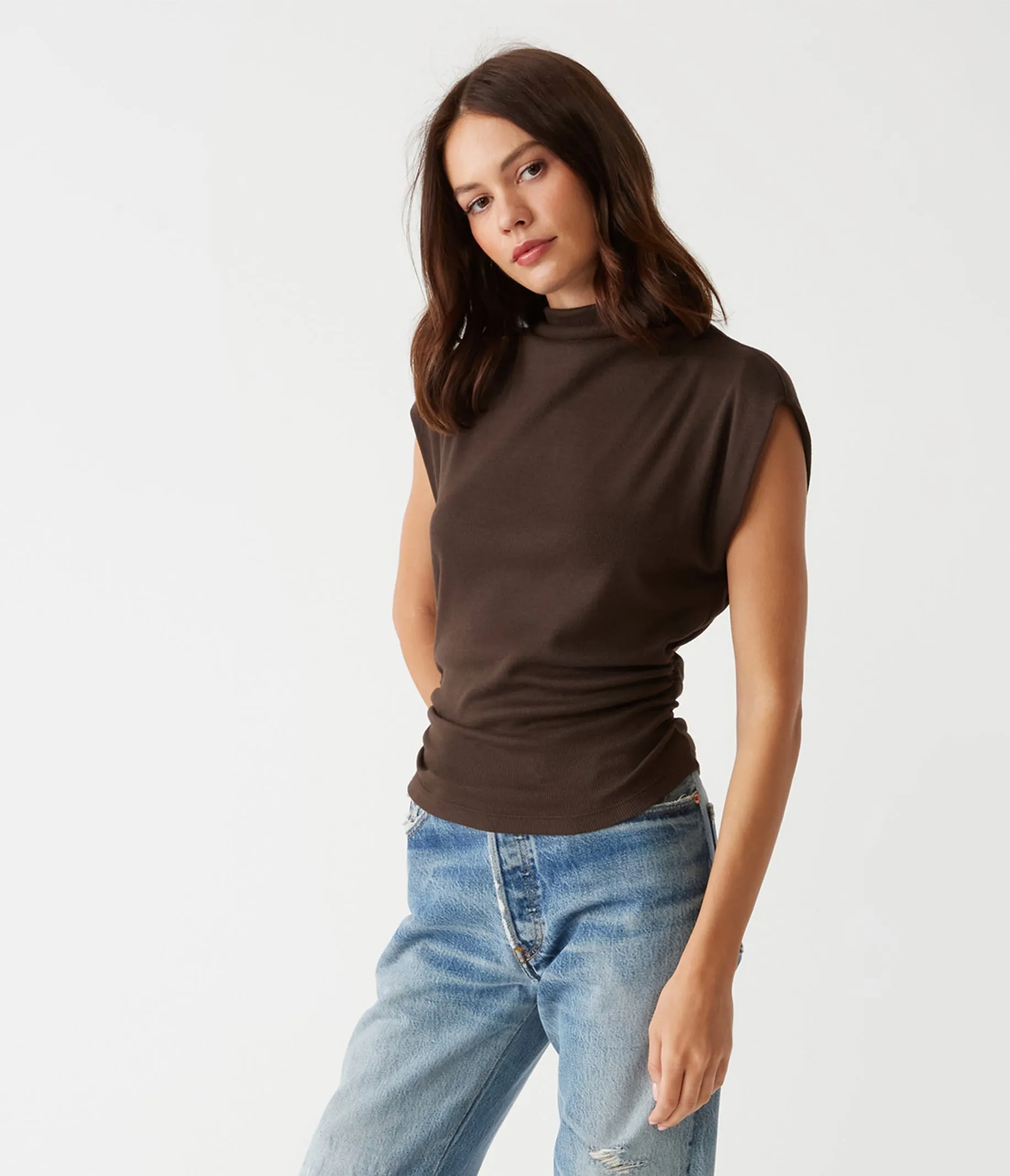 Amara Power Shoulder Tee