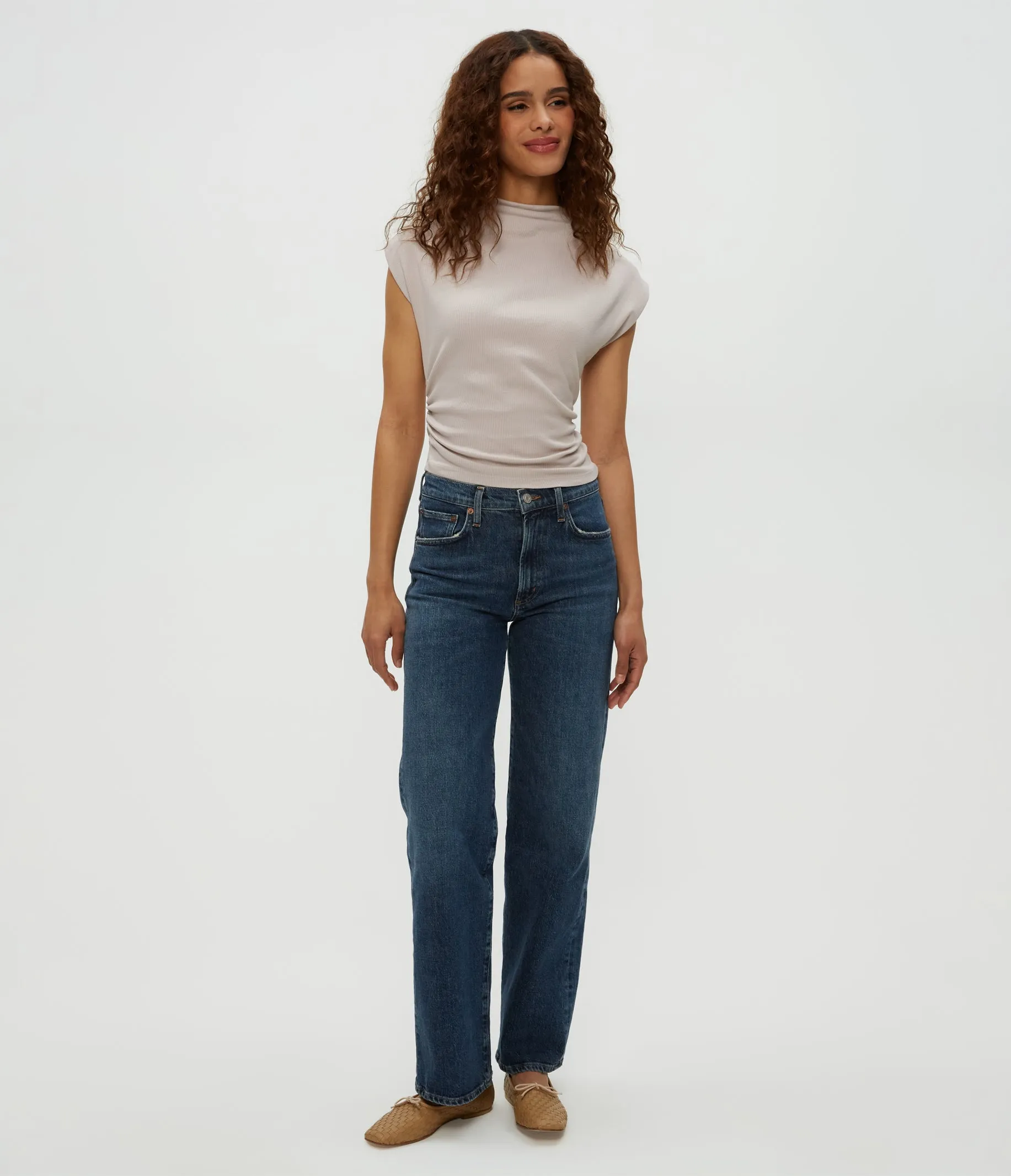 Amara Power Shoulder Tee