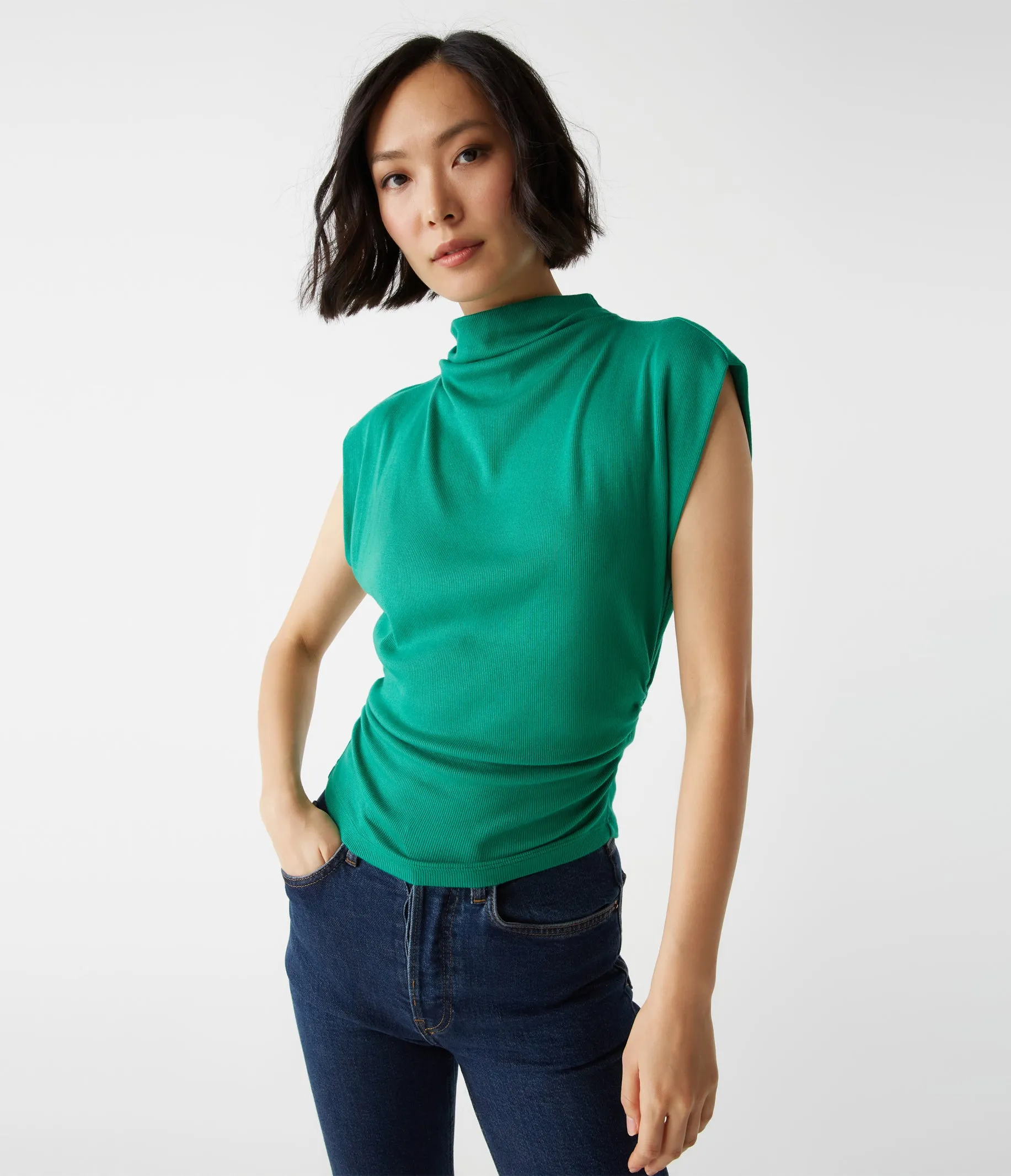Amara Power Shoulder Tee