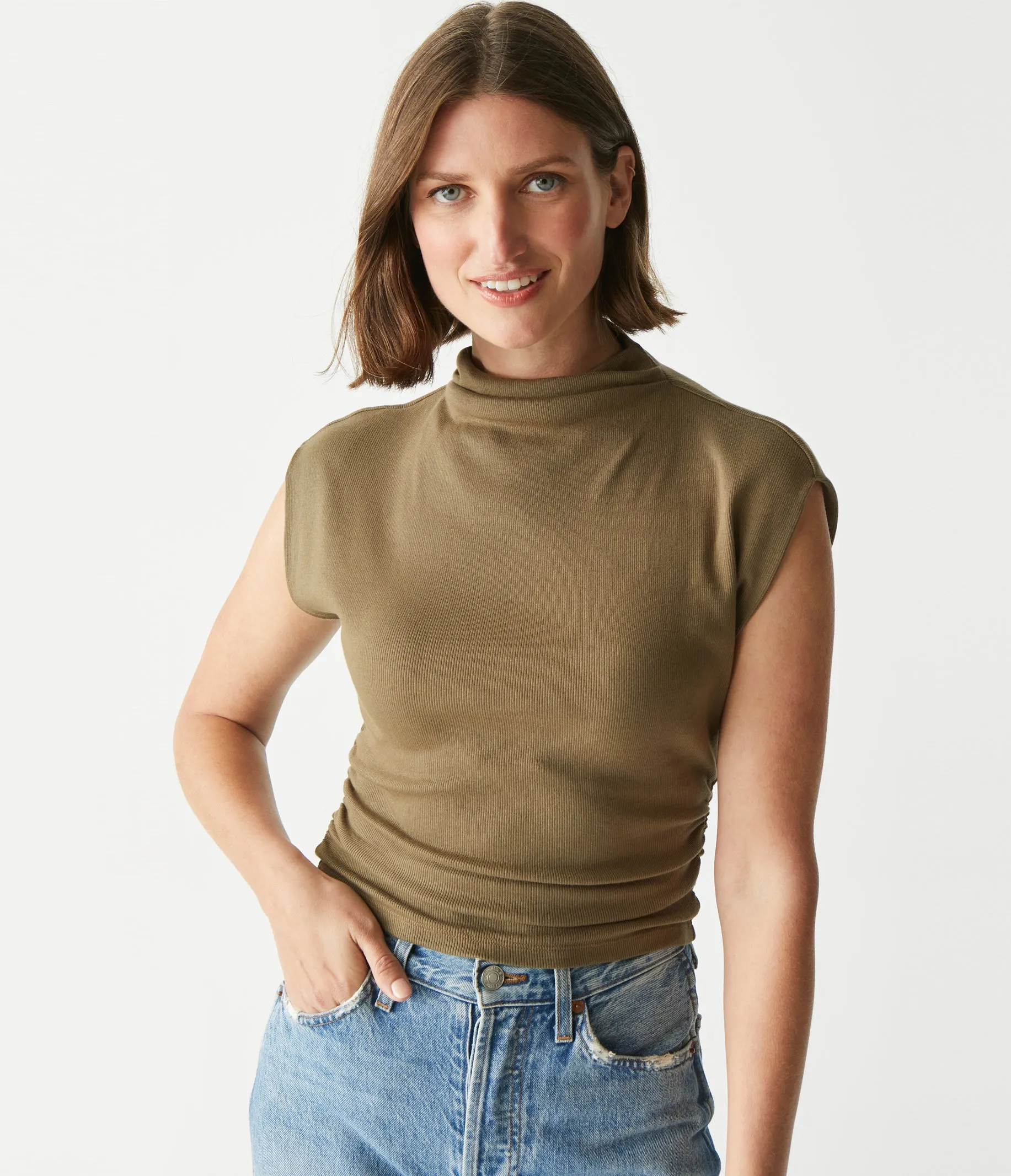 Amara Power Shoulder Tee