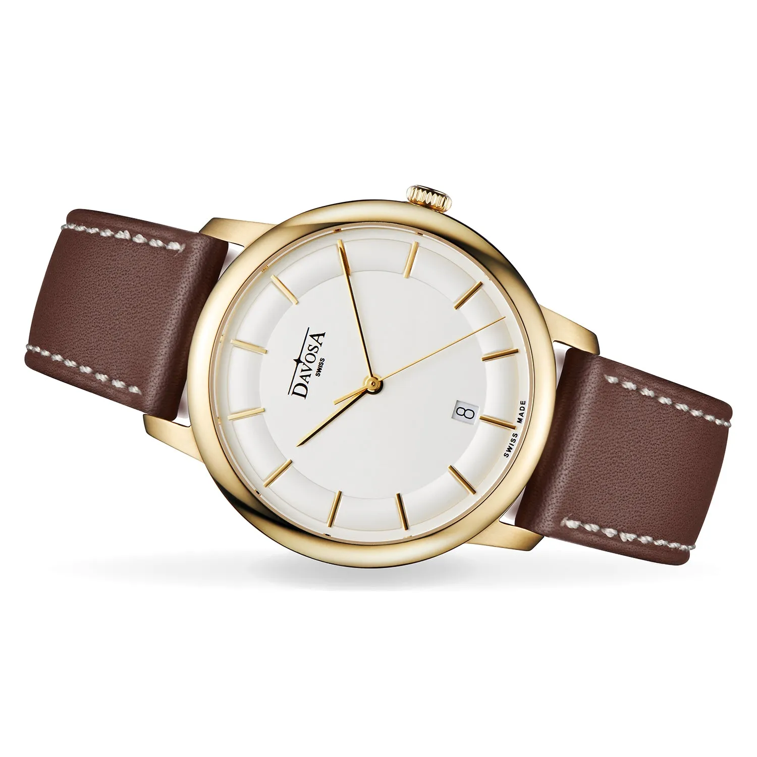 Amaranto Quartz Swiss Made White Gold Executive Watch 16248115