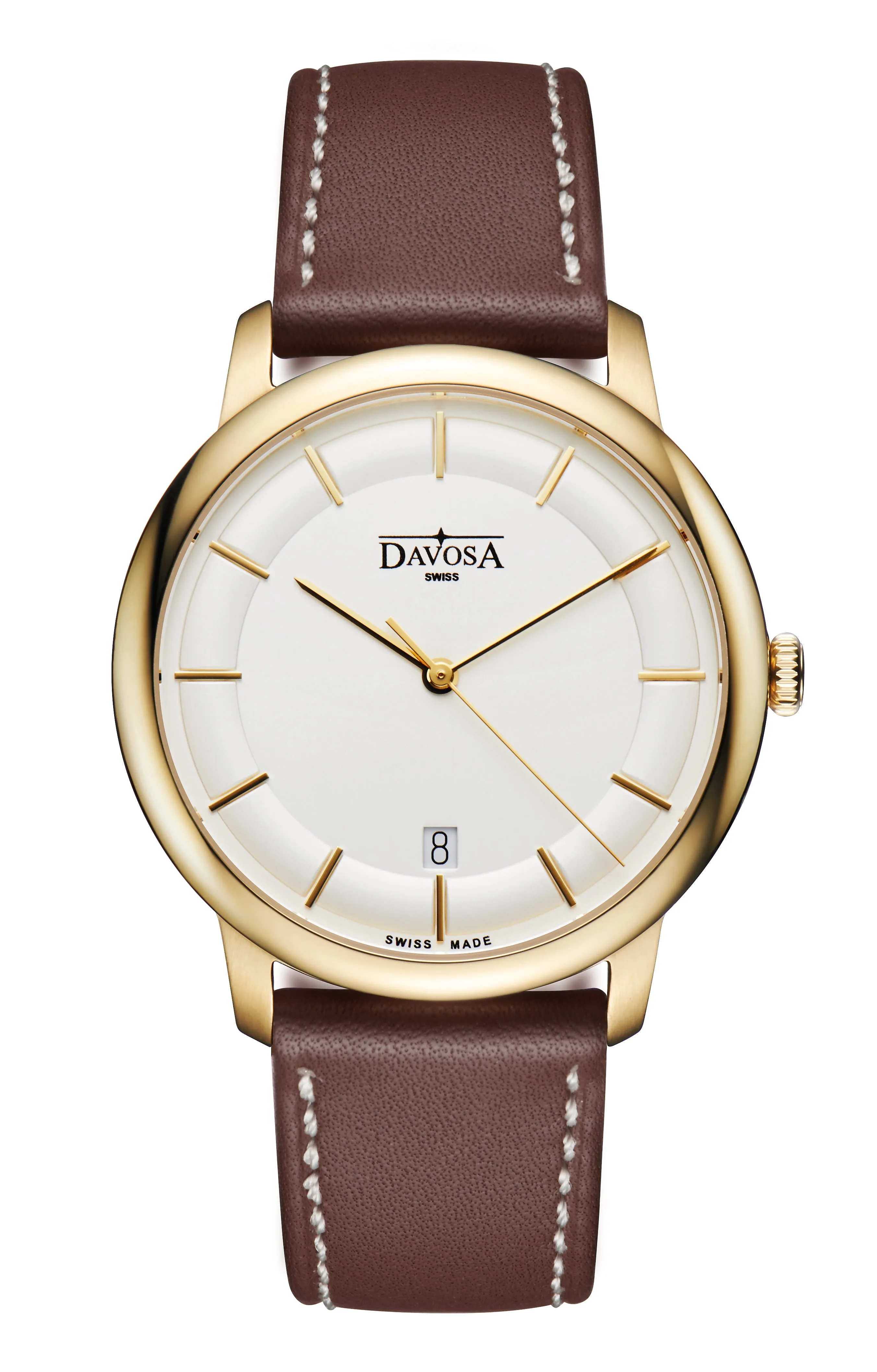 Amaranto Quartz Swiss Made White Gold Executive Watch 16248115