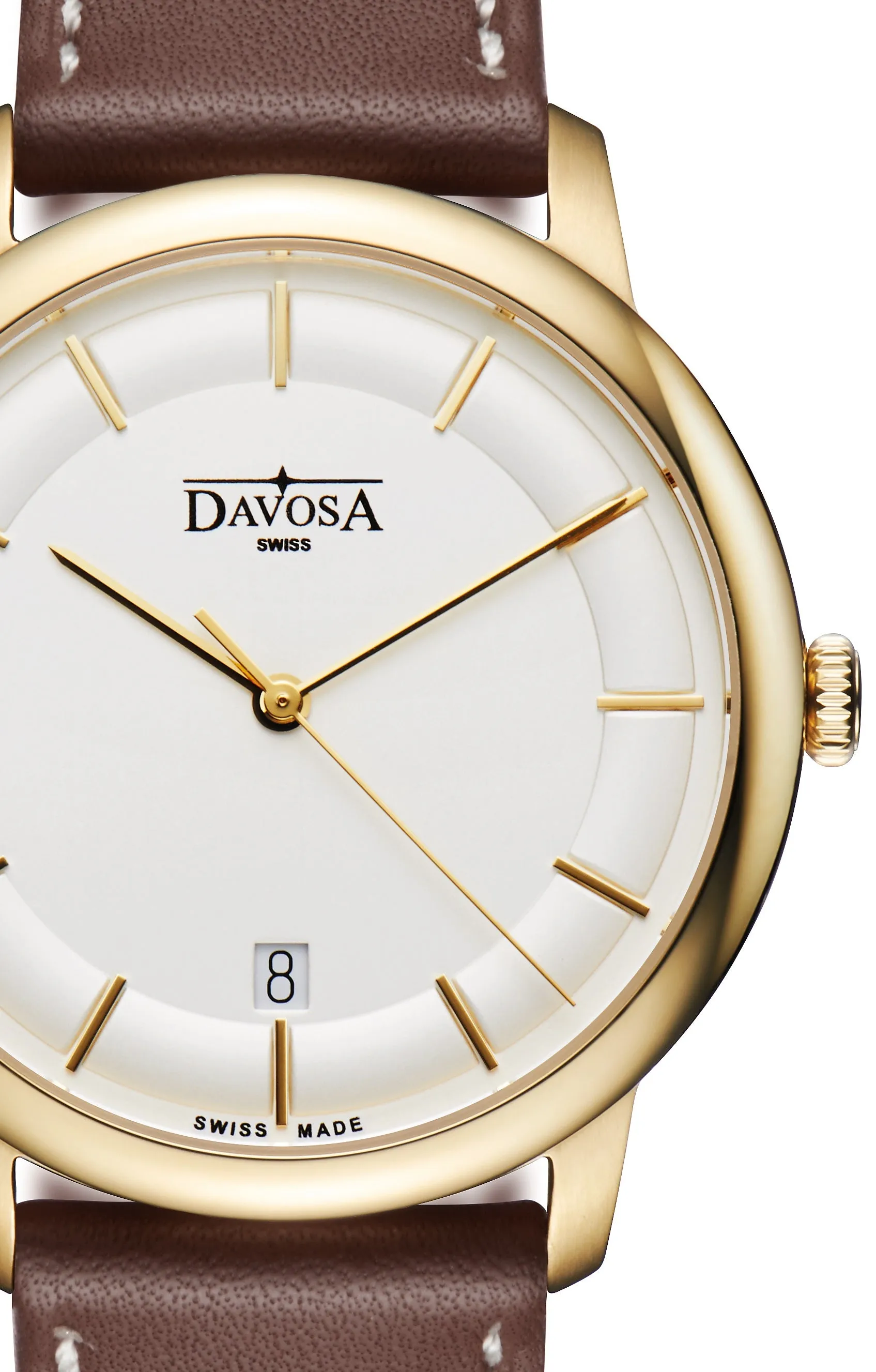 Amaranto Quartz Swiss Made White Gold Executive Watch 16248115