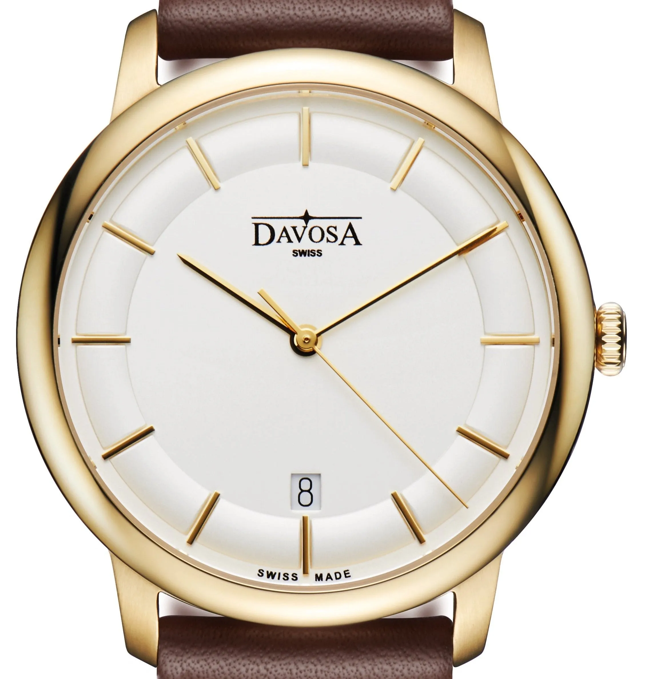 Amaranto Quartz Swiss Made White Gold Executive Watch 16248115